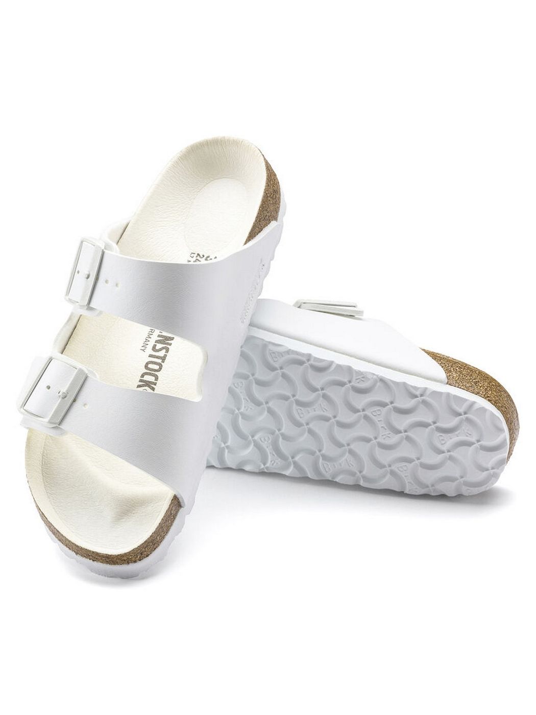 BIRKENSTOCK Sandalo Unisex adulto Arizona 1019046 Bianco gioboutiqueweb