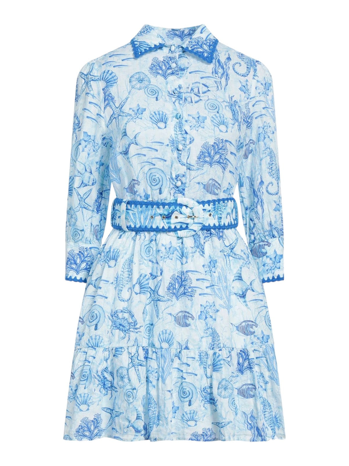 MC2 SAINT BARTH Copricostume Donna DAISI LINEN 03300B Bianco gioboutiqueweb