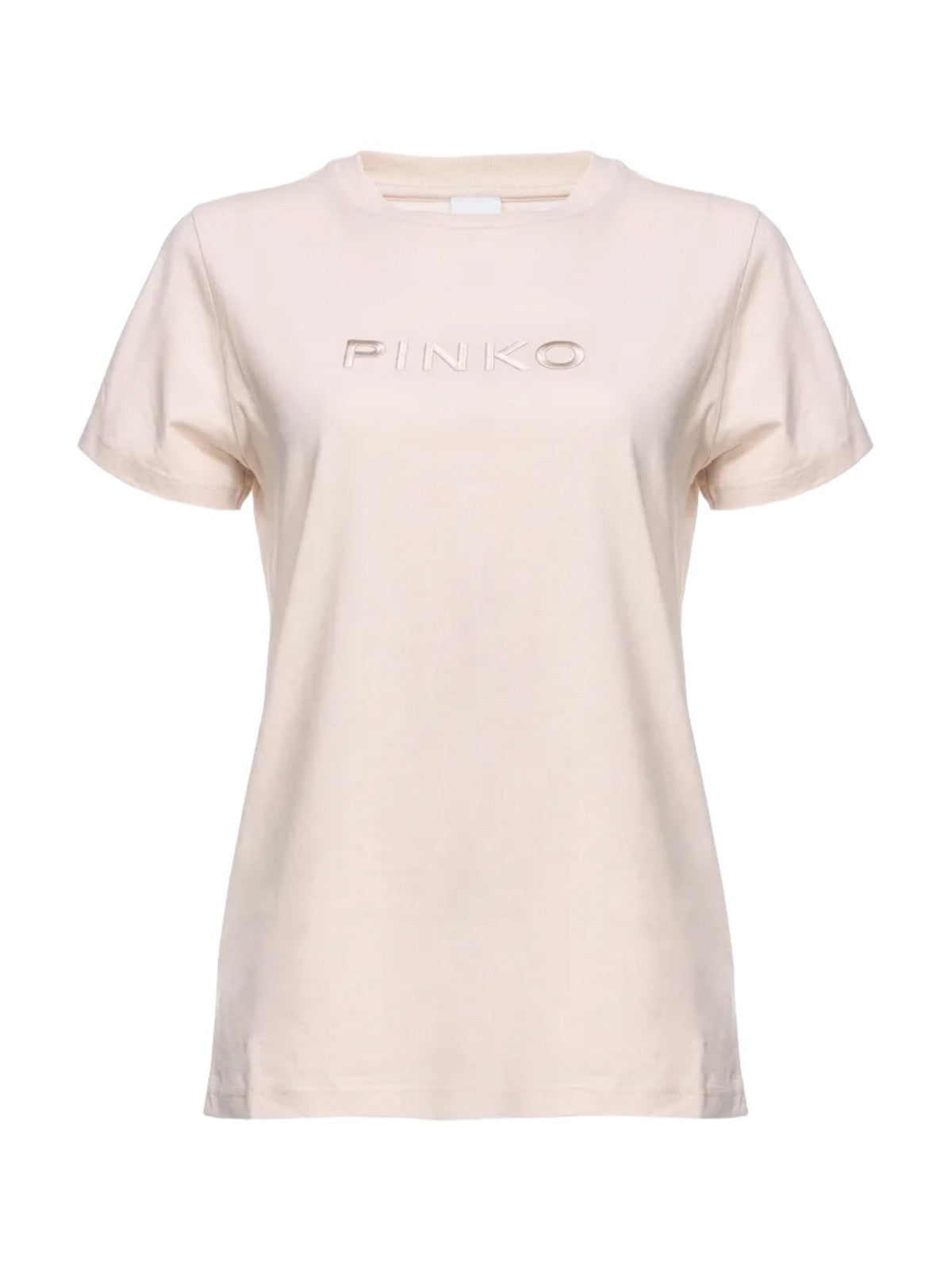 Pinko T-Shirt und Pole Frauen beginnen 101752-A1NW C32 Beige