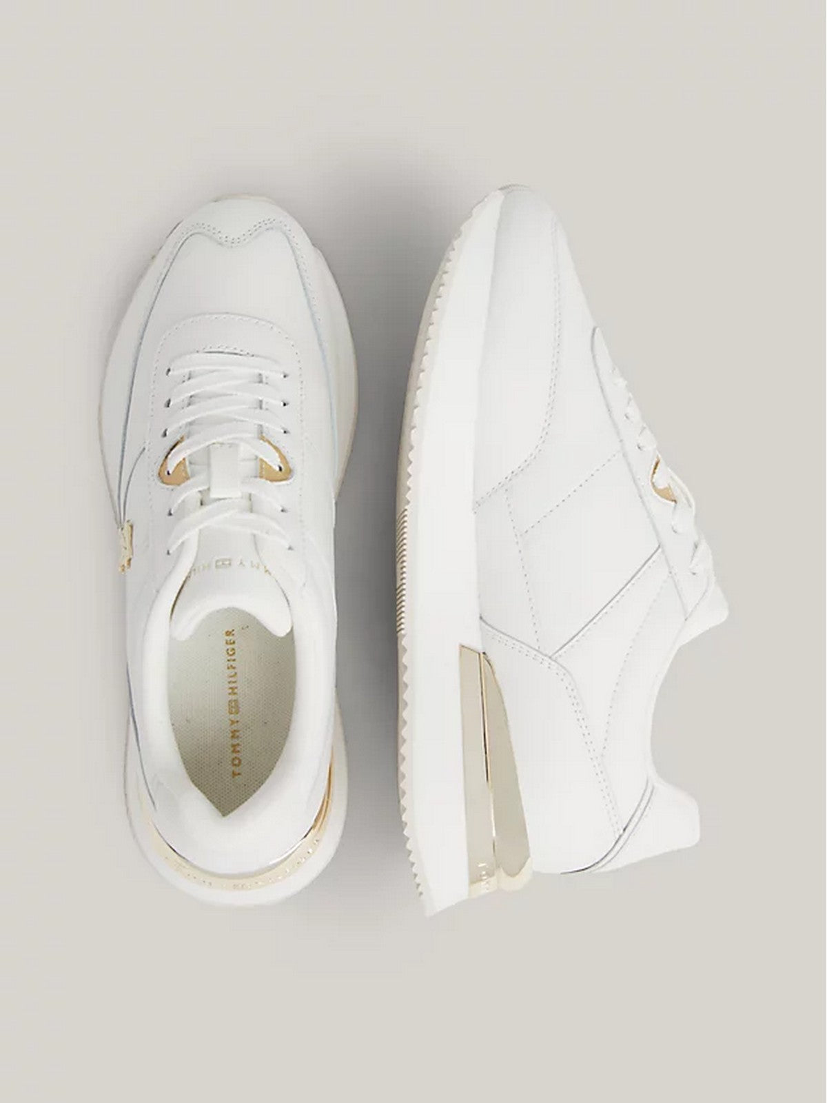 Tommy Hilfiger Sneaker Woman Fw0FW07830 YBL Beige