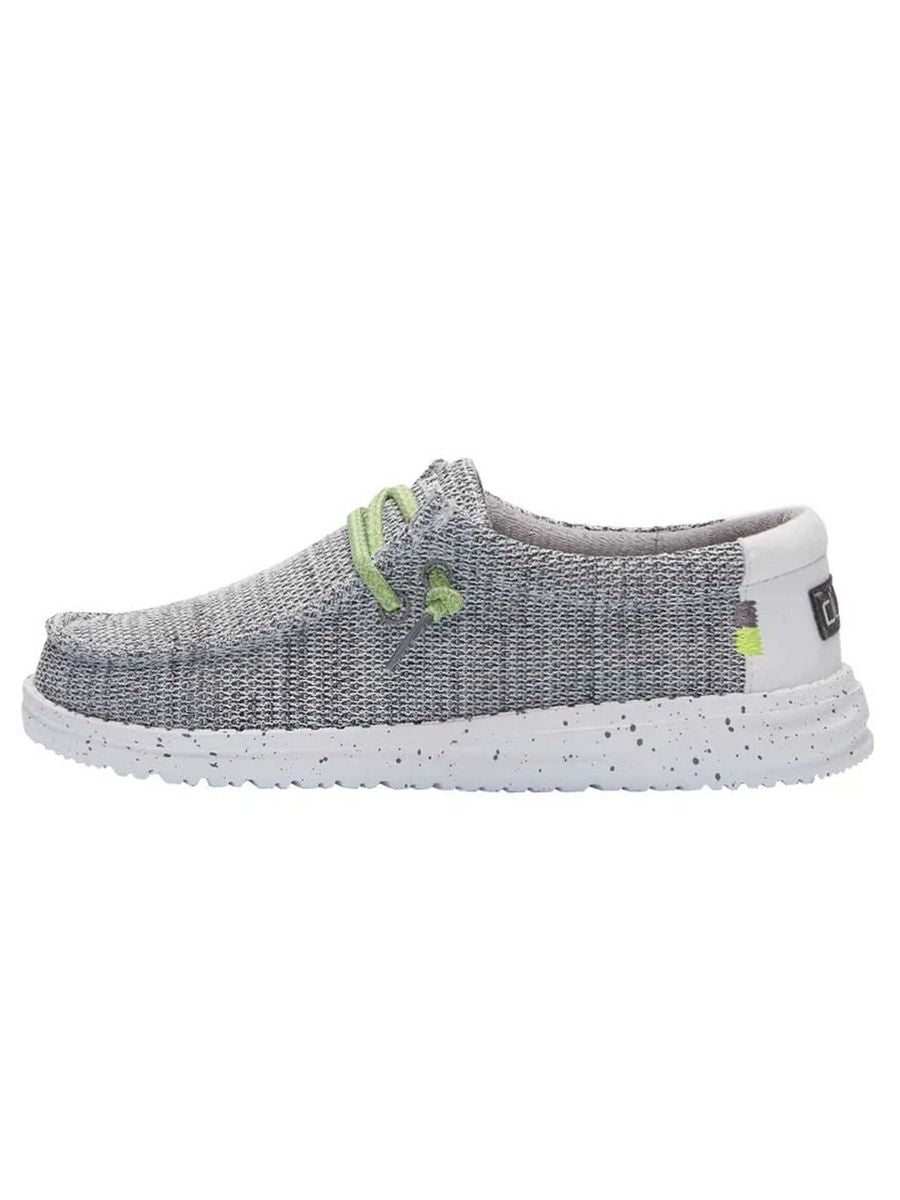 Dude Moccasino Enfants et adolescents Wally Youth 130130705 Gray