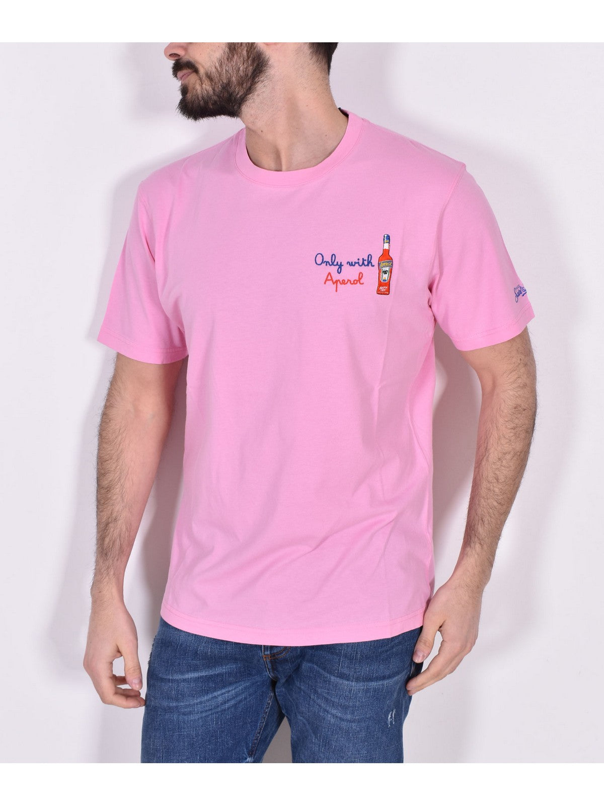 Mc2 Saint Barth T-shirt and Pole Portofino Polo 06651D Rosa
