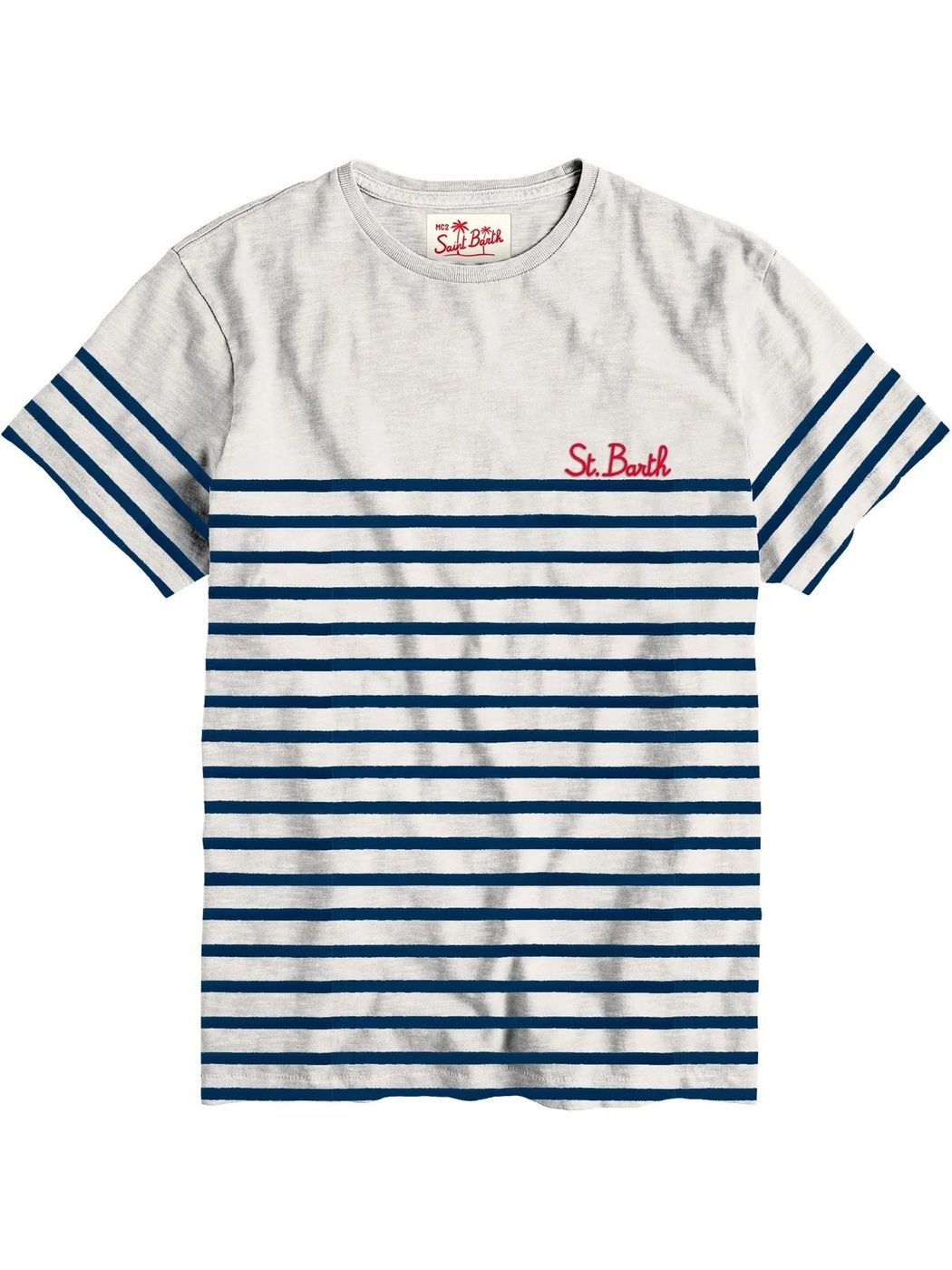 Mc2 Saint Barth T-shirt and Pole Men Portofino S SBLN06 White
