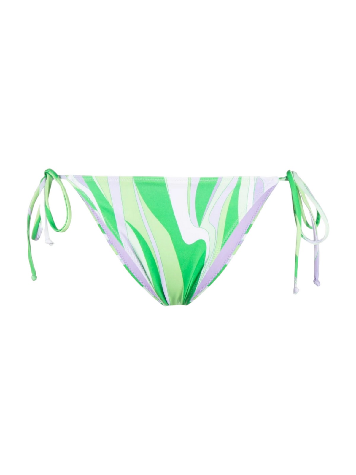 MC2 SAINT BARTH Costume da bagno Donna Slip MARIELLE 03963D Verde gioboutiqueweb