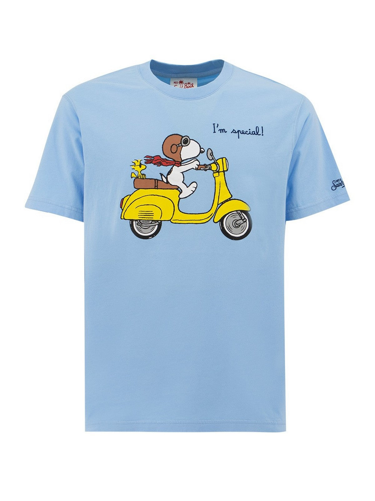 Mc2 Saint Barth T-shirt and Polo Men Tshirt Man 05743D Blue