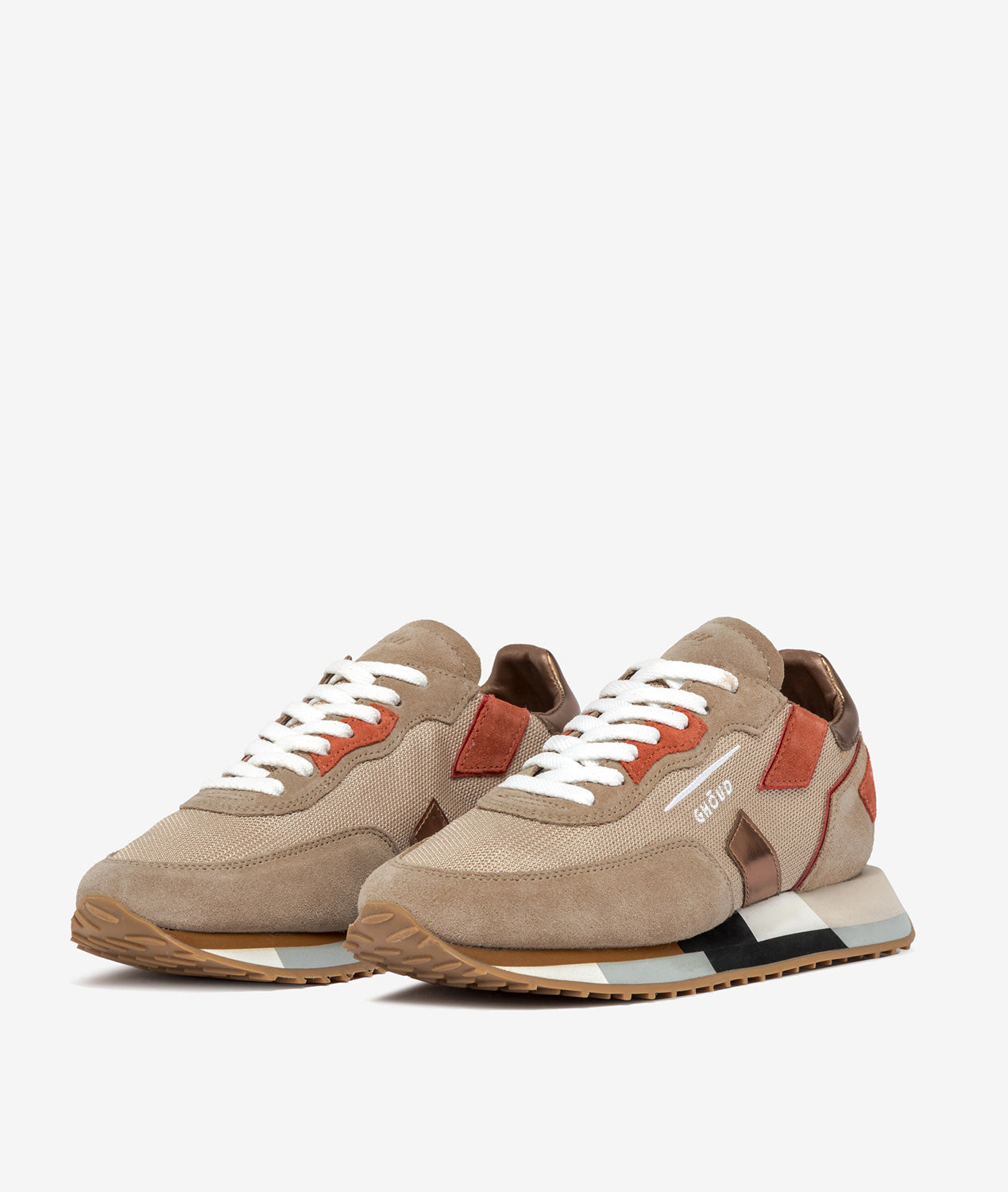 Ghoud Sneaker Frau RMLW MU12 Marrone