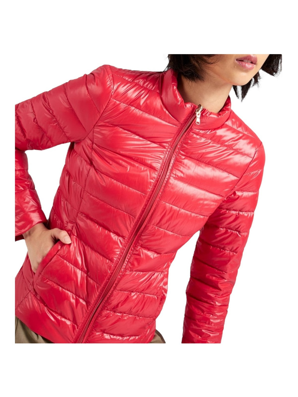 PATRIZIA PEPE Piumino Donna CO0178 A503 R815 Rosso gioboutiqueweb