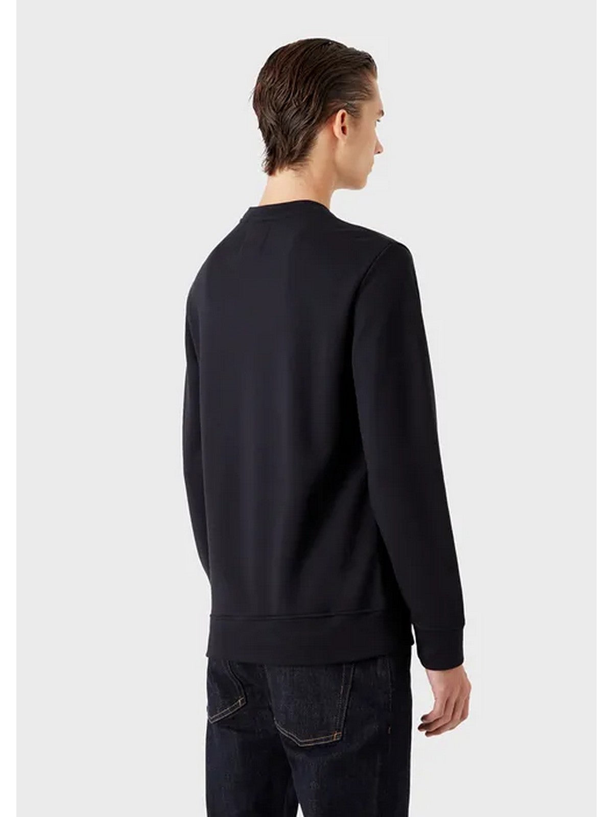 EMPORIO ARMANI Felpa Uomo 8N1MR6 1JRIZ F905 Blu gioboutiqueweb