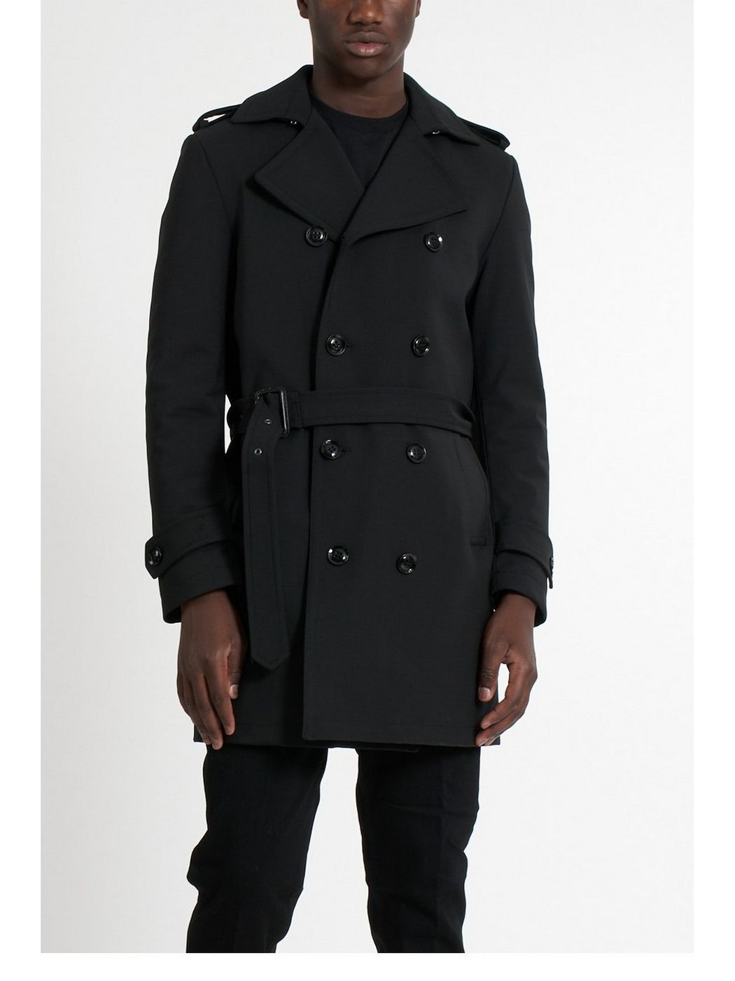 BRIAN DALES Trench Uomo JK4812 G755 001 Blu gioboutiqueweb