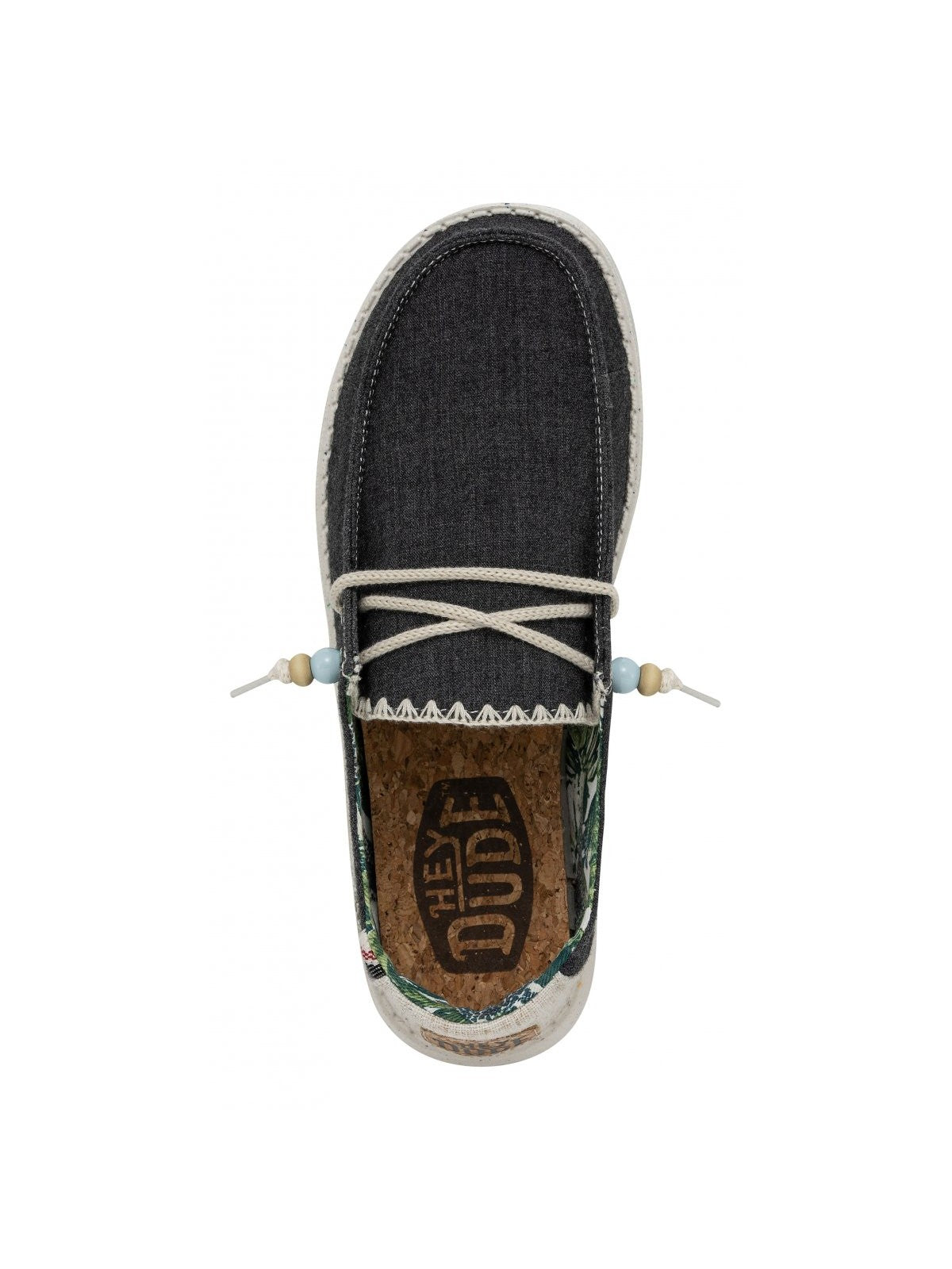 DUDE Mocassino Donna Wendy fringe HD.40071 0YK Blu gioboutiqueweb