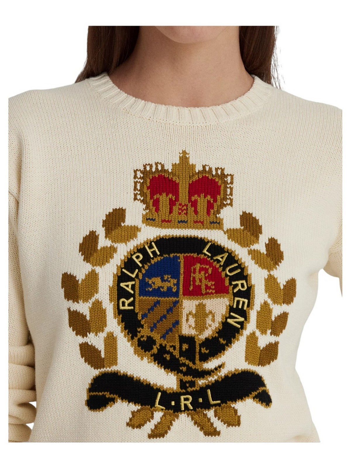 LAUREN RALPH LAUREN Maglione Donna 200921567 003 Beige