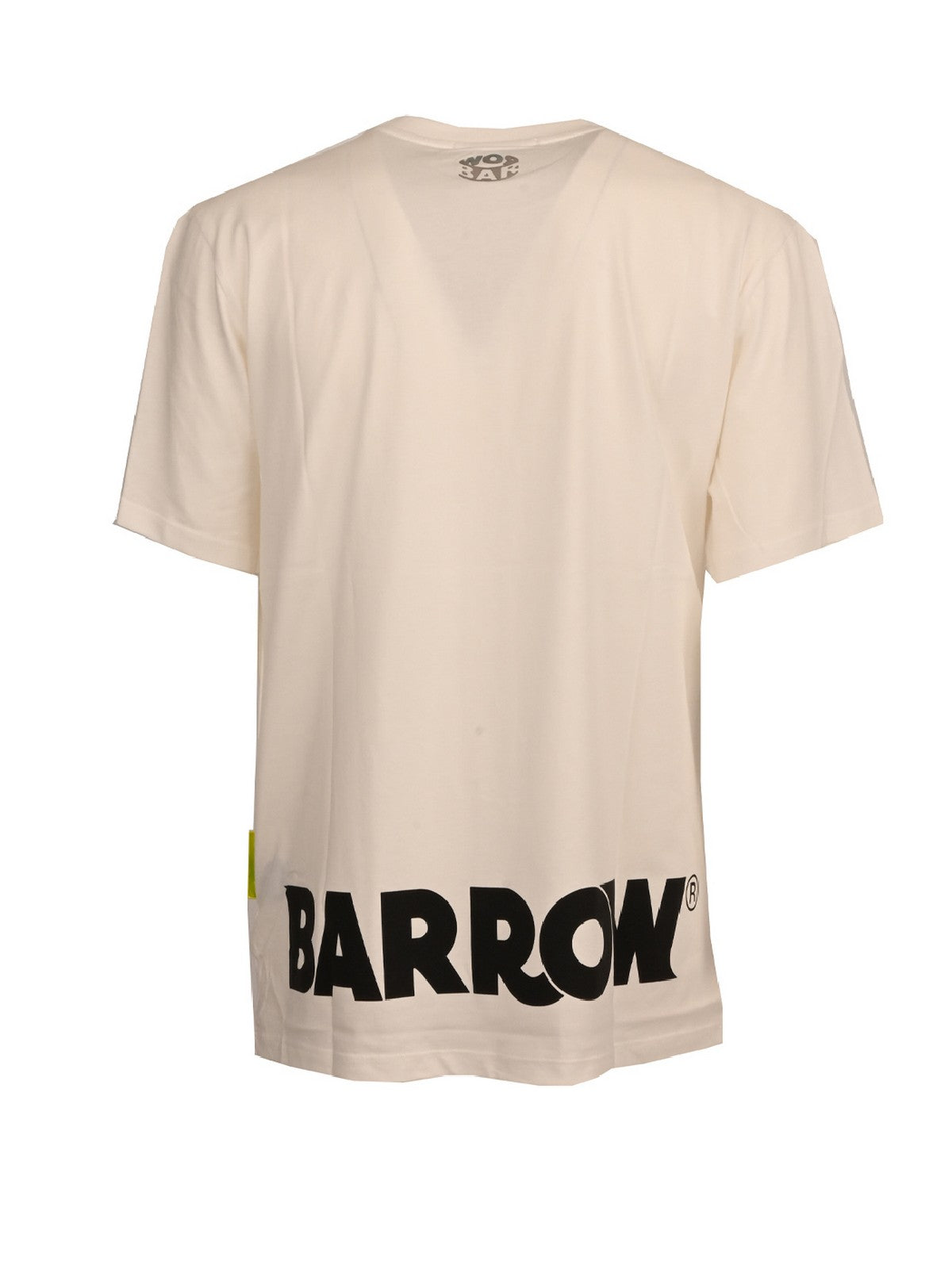 T-shirt Barrow et poteau masculin S4bwuath137 002 blanc