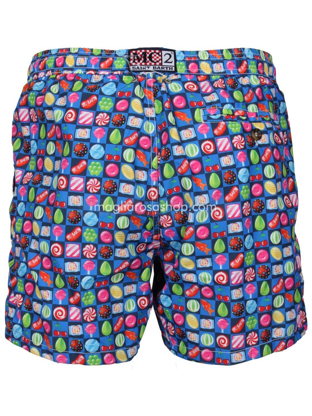 Mc2 Saint Barth Bathroom Costume Men's Panrint Lighting Micro Cand61 Blue