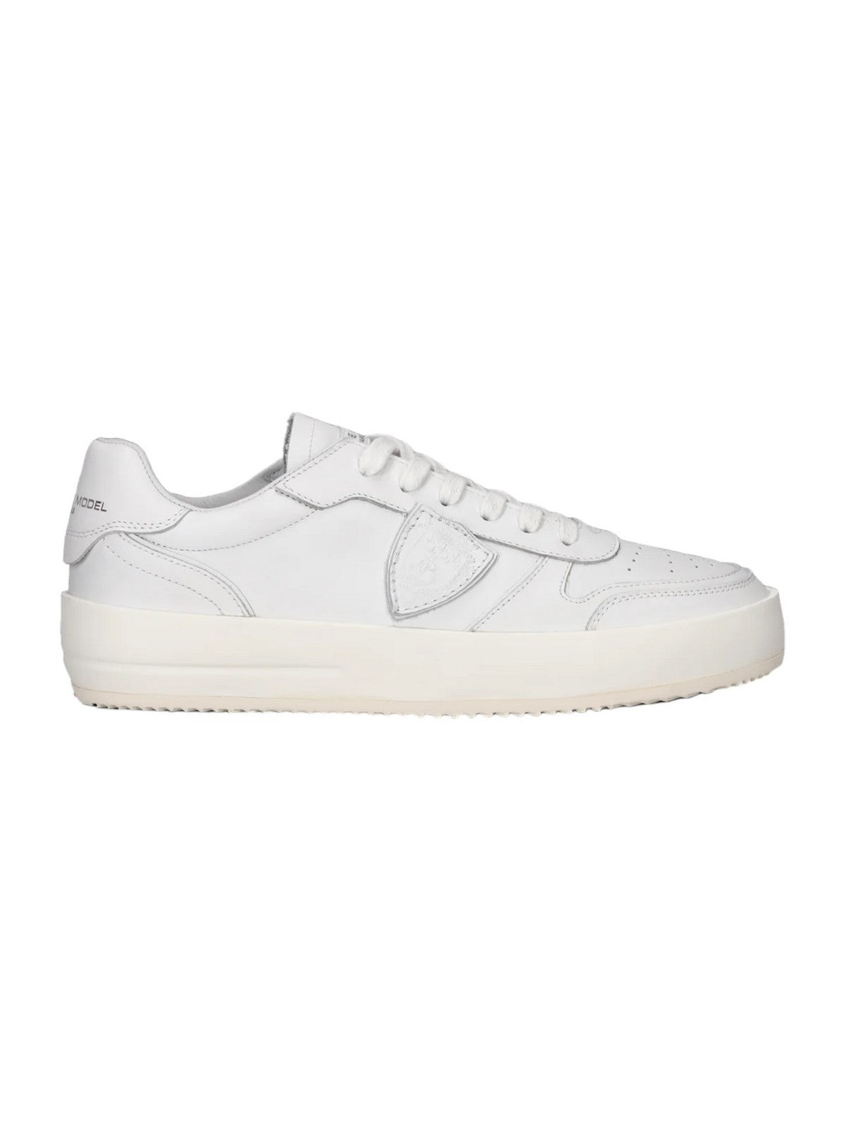 PHILIPPE MODEL Sneaker Uomo Nice Low Man VNLU V001 Bianco gioboutiqueweb