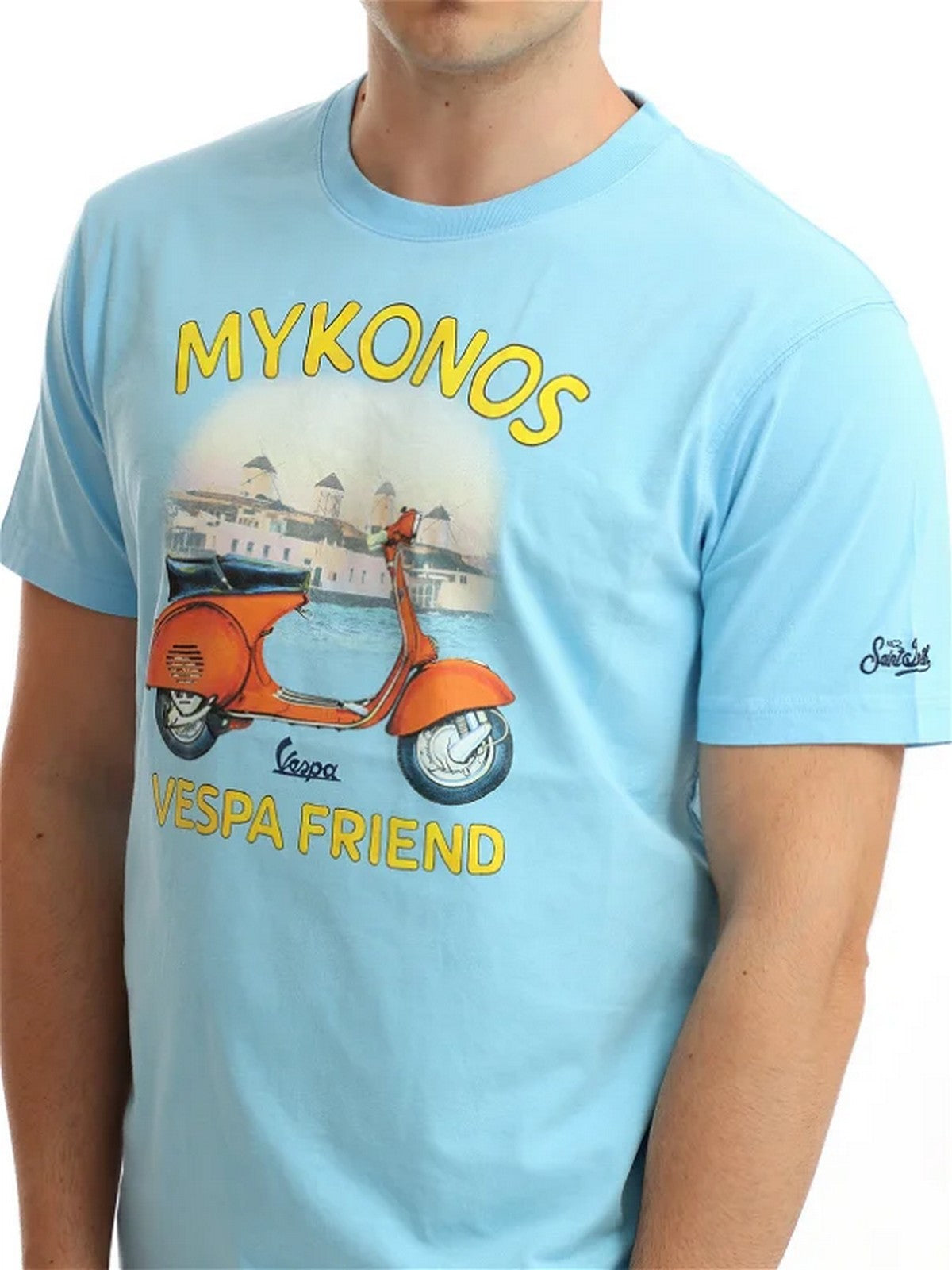 MC2 SAINT BARTH T-Shirt e Polo Uomo TSHIRT MAN 05837D Blu