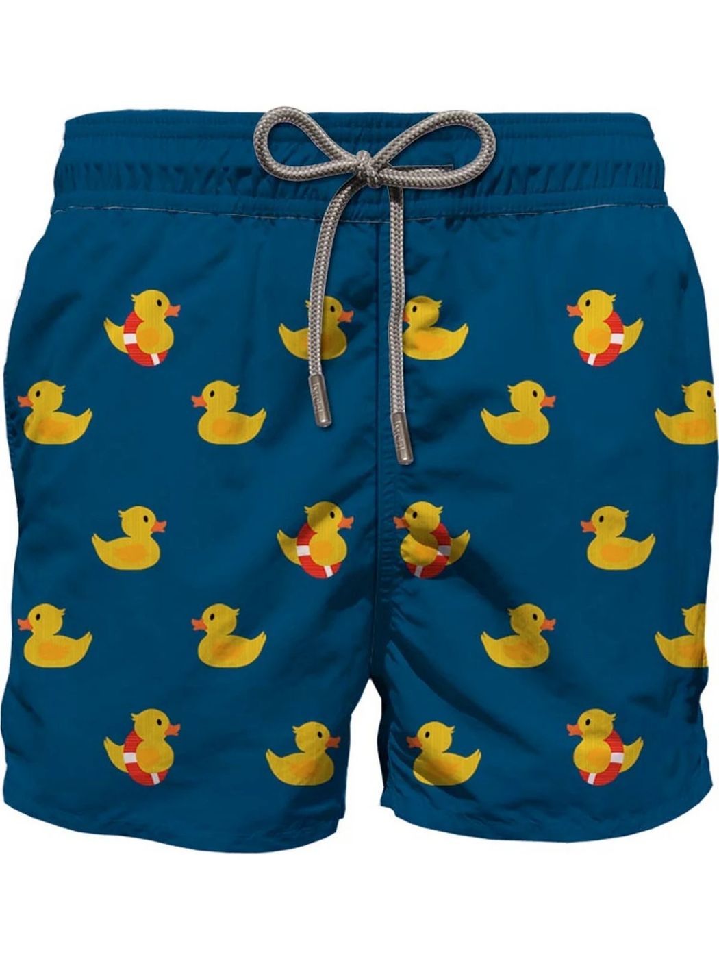 MC2 SAINT BARTH Costume da bagno Uomo Pantaloncino GUSTAVIA EMBRODERY DUCKY6 Blu gioboutiqueweb