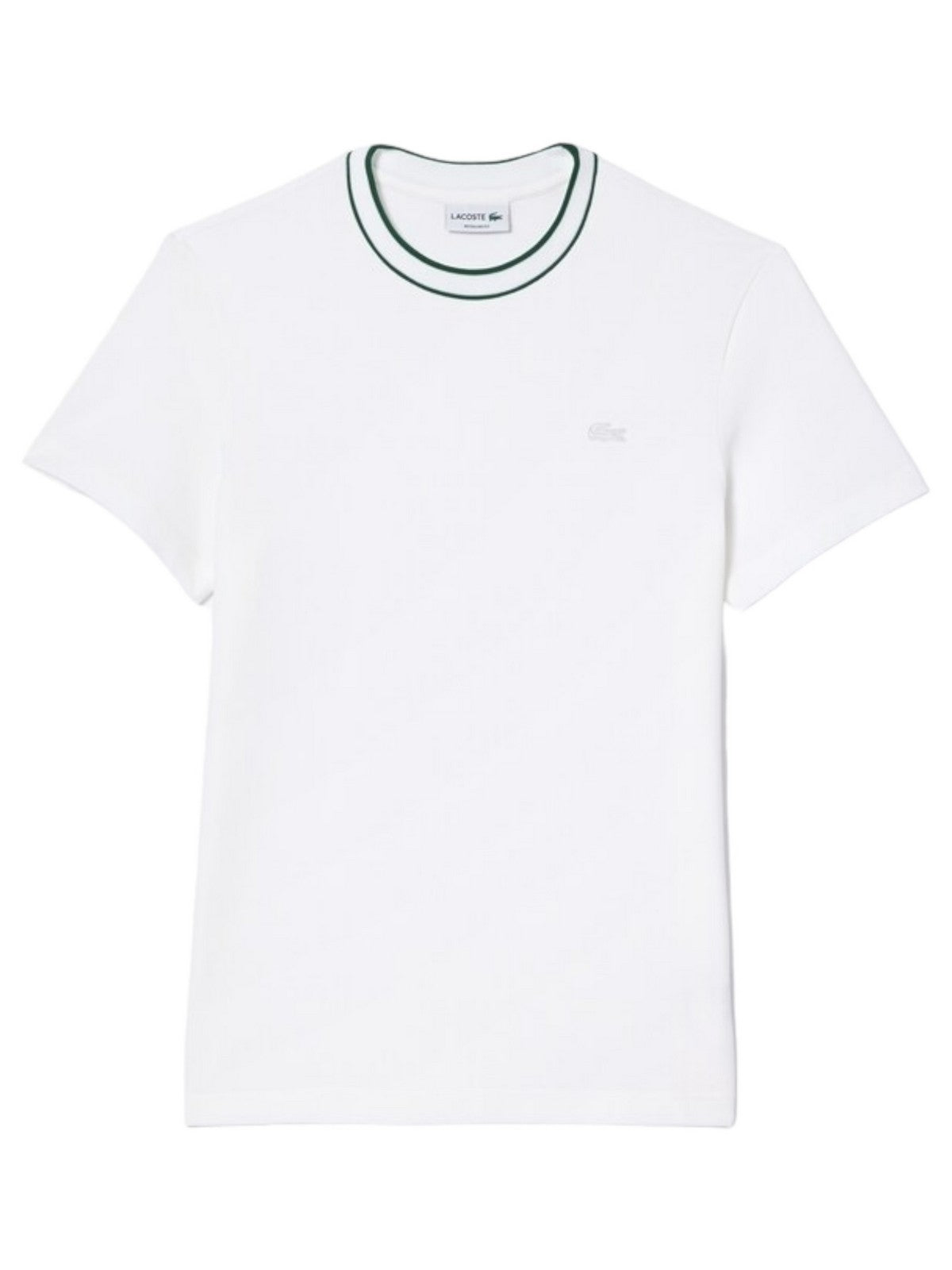 T-shirts de lacoste et pôle blanc Th8174 001 pour hommes