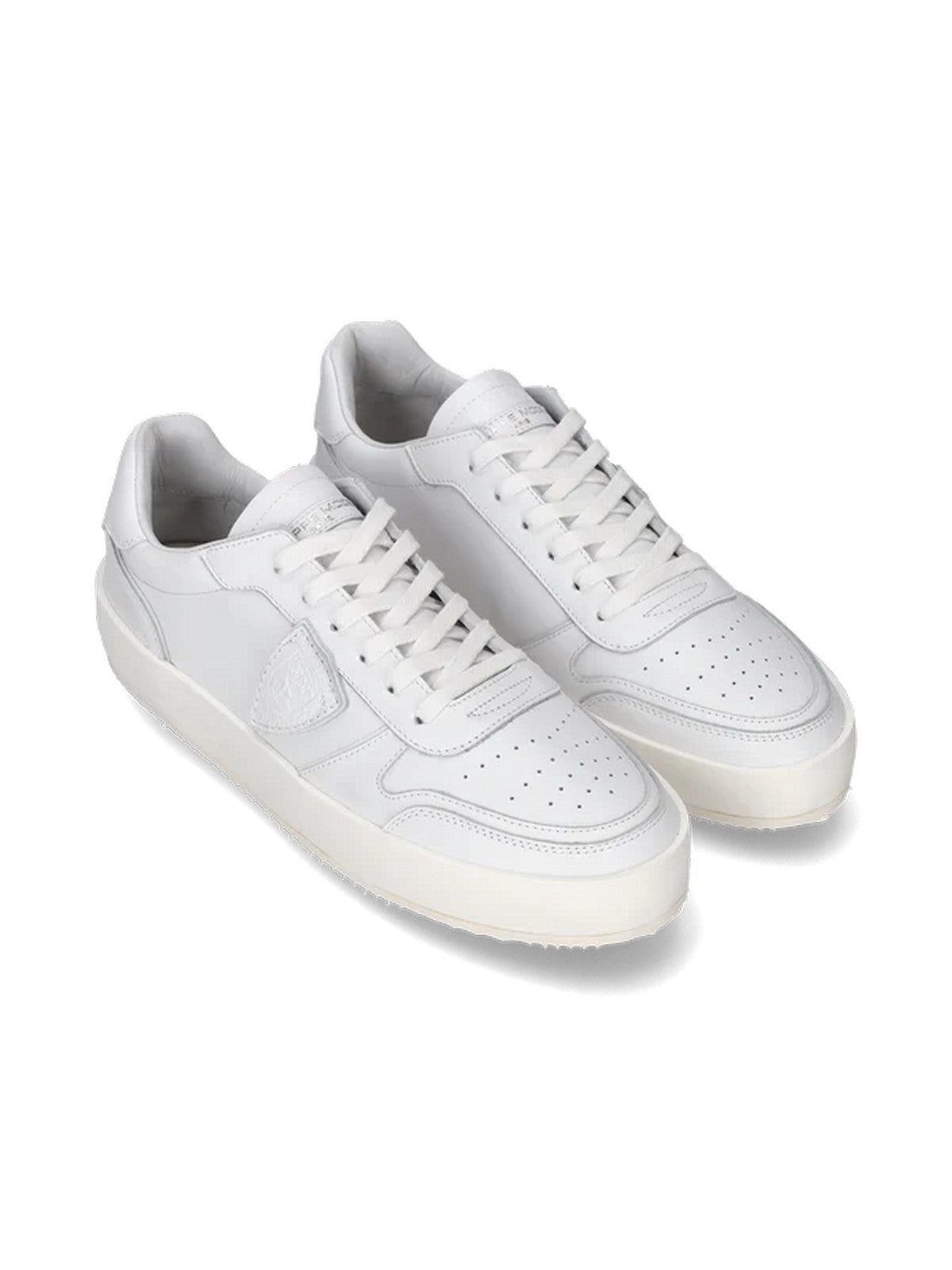PHILIPPE MODEL Sneaker Uomo Nice Low Man VNLU V001 Bianco gioboutiqueweb