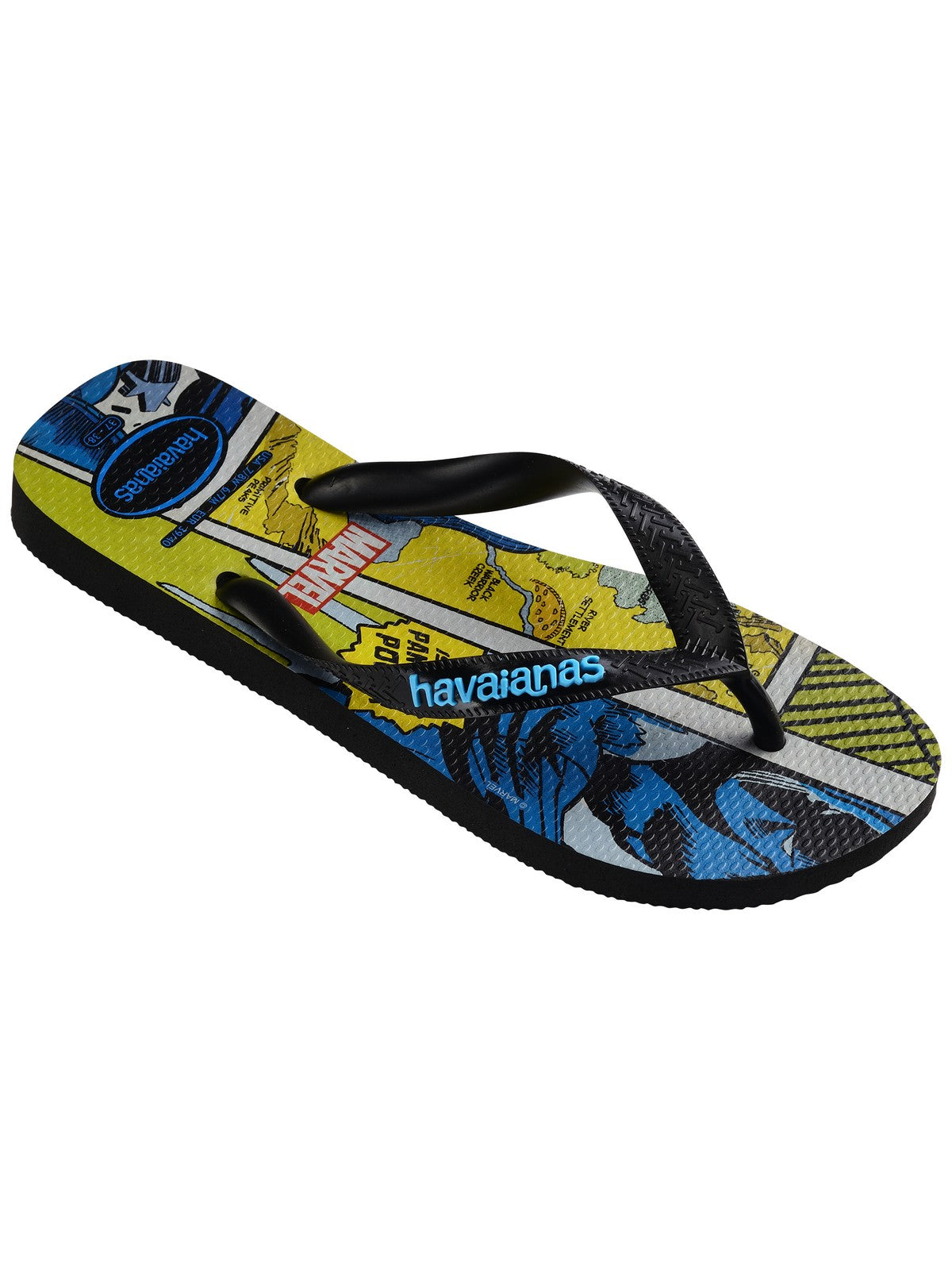 HAVAIANAS Infradito Unisex adulto Hav. Top marvel 4147012.1069 Nero gioboutiqueweb