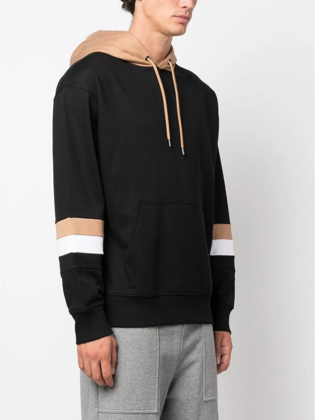 HUGO BOSS Felpa Uomo 50499424 001 Nero gioboutiqueweb