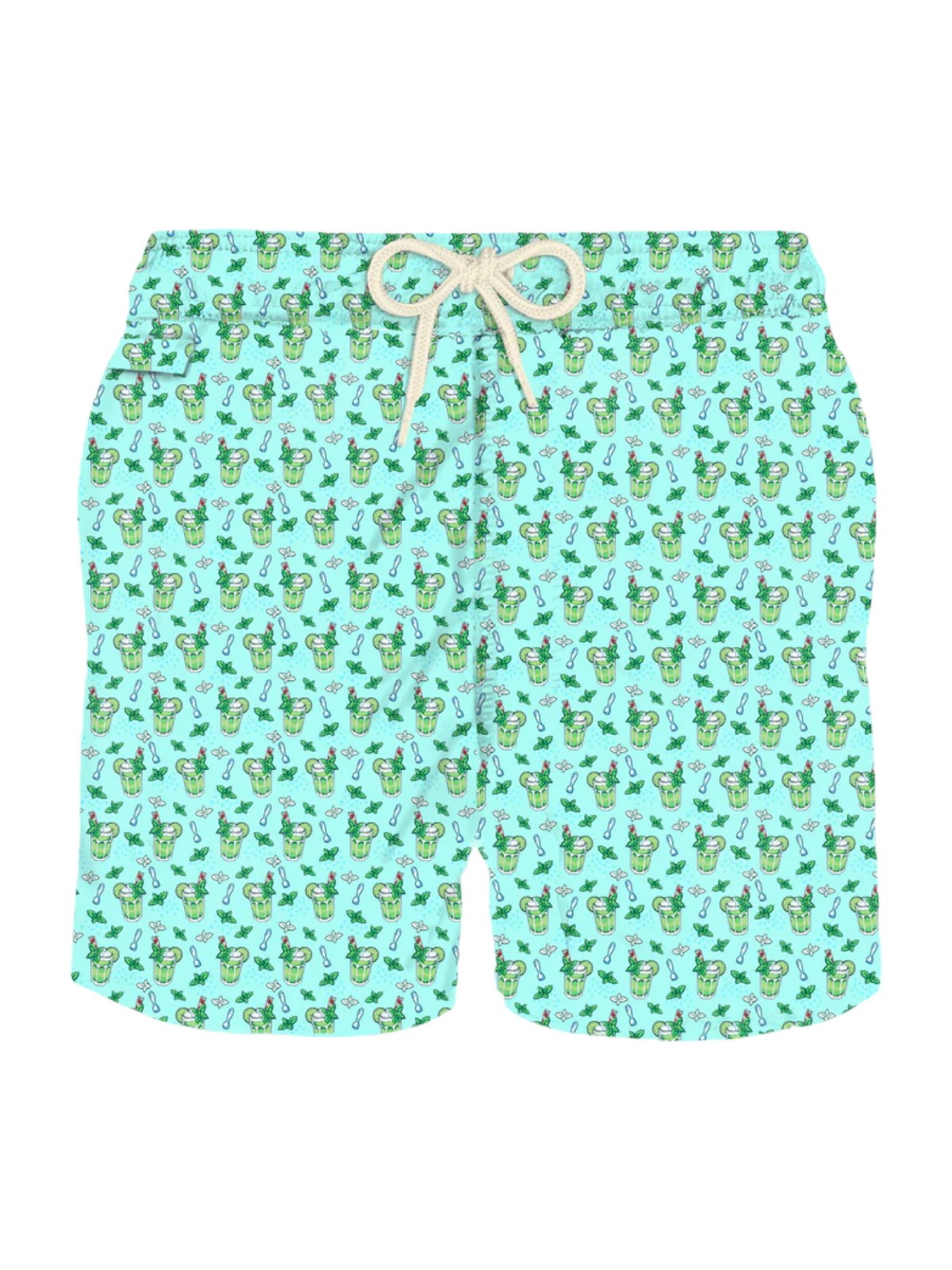 MC2 SAINT BARTH Costume da bagno Uomo Pantaloncino LIGHTING MICRO 06264D Blu gioboutiqueweb