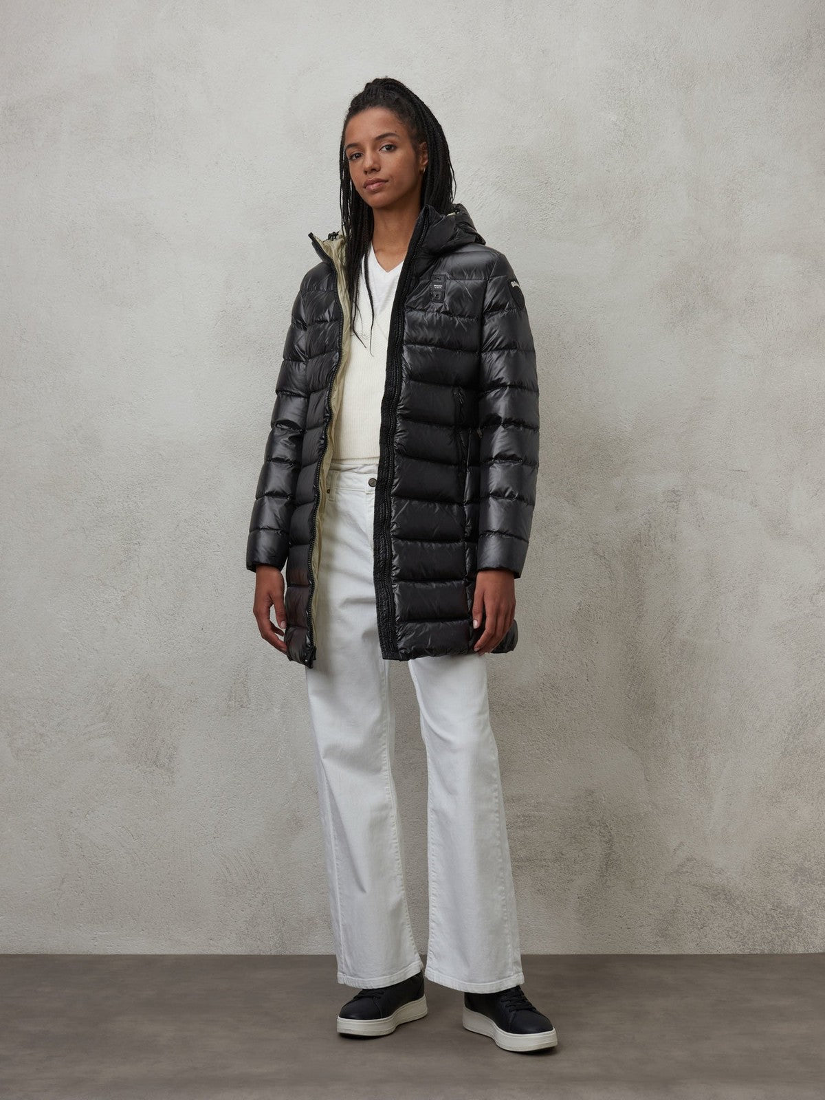 BLAUER Piumino Donna 23WBLDK03091 005050 999EL Nero