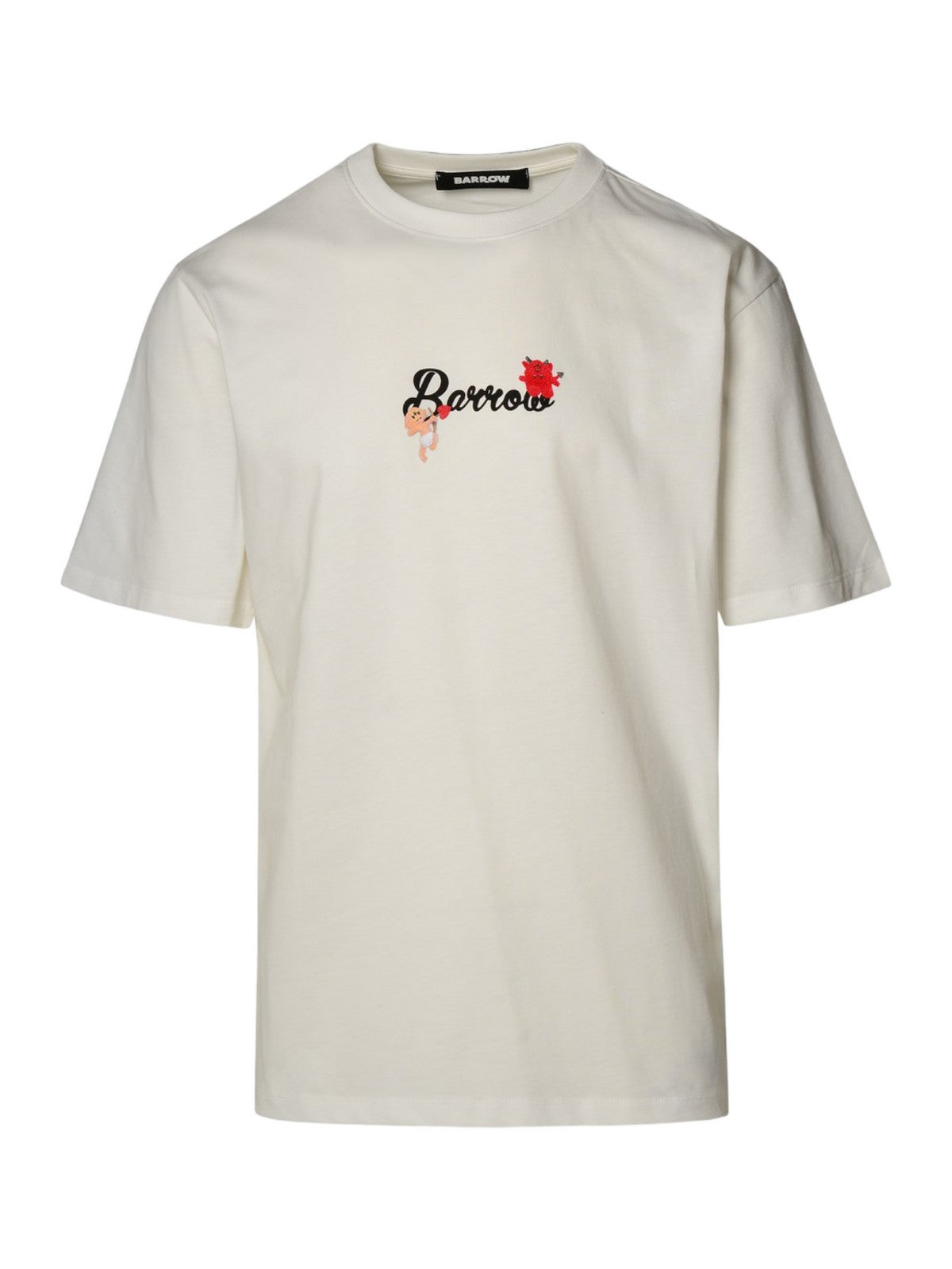 Barrow T-shirt and Men's Pole S4bwuath095 002 White