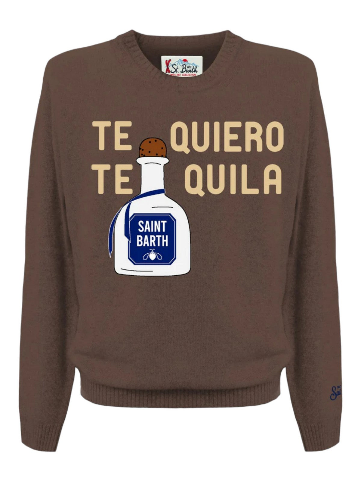 Mc2 Saint Barth Men's sweater HERON 10918E Marrone