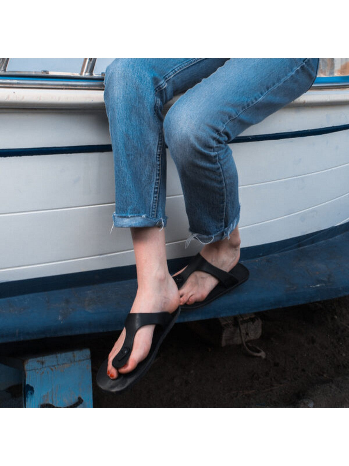 MOO CHUU Ciabatta Donna MC08 1 Nero gioboutiqueweb