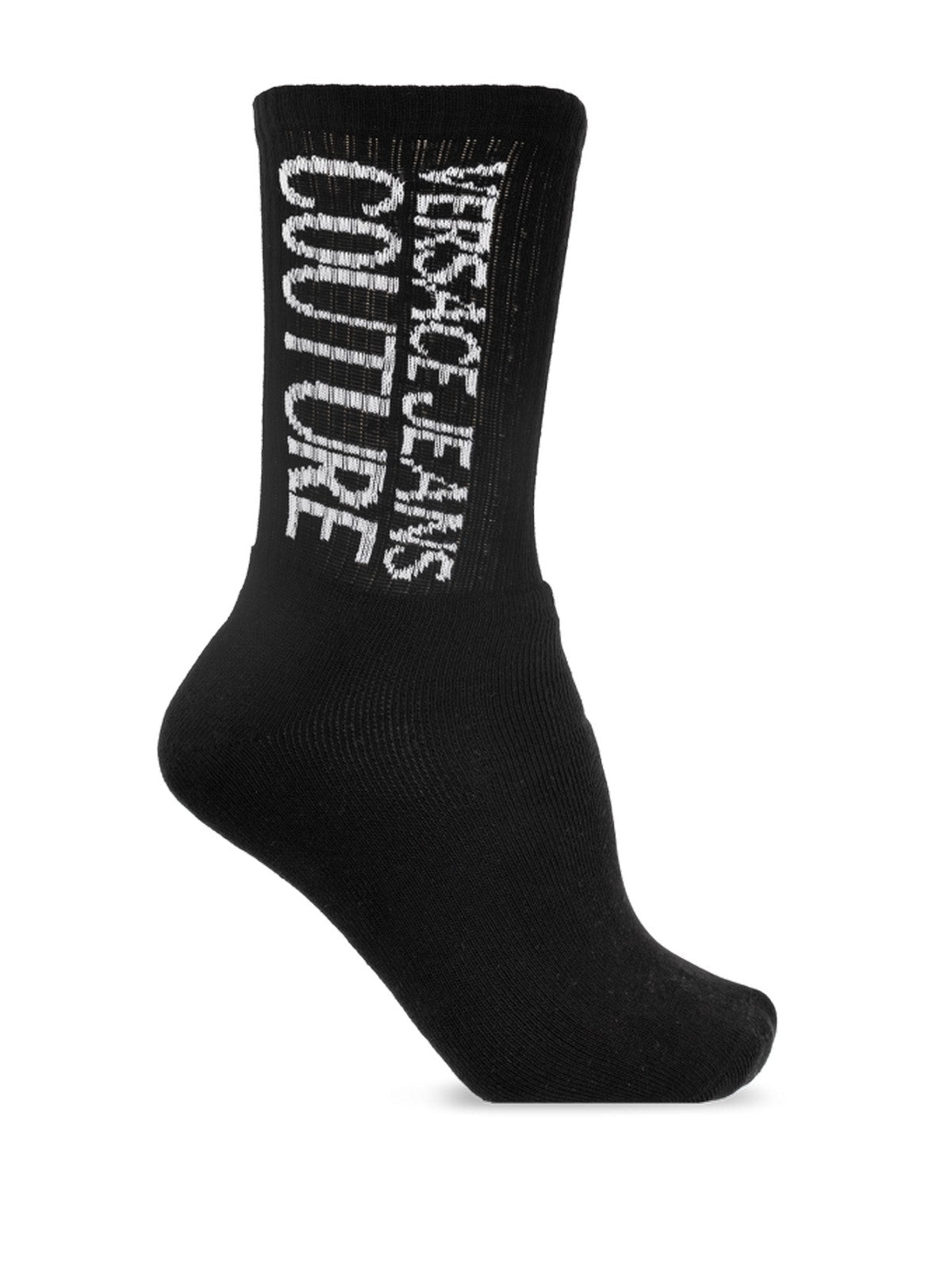 VERSACE JEANS COUTURE Calzini Uomo 75YA0J03 ZG081 L01 Nero gioboutiqueweb