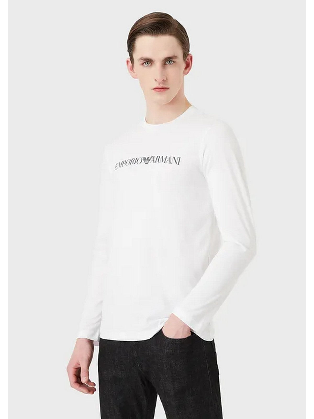 EMPORIO ARMANI T-Shirt e Polo Uomo 8N1TN8 1JPZZ 0146 Bianco gioboutiqueweb