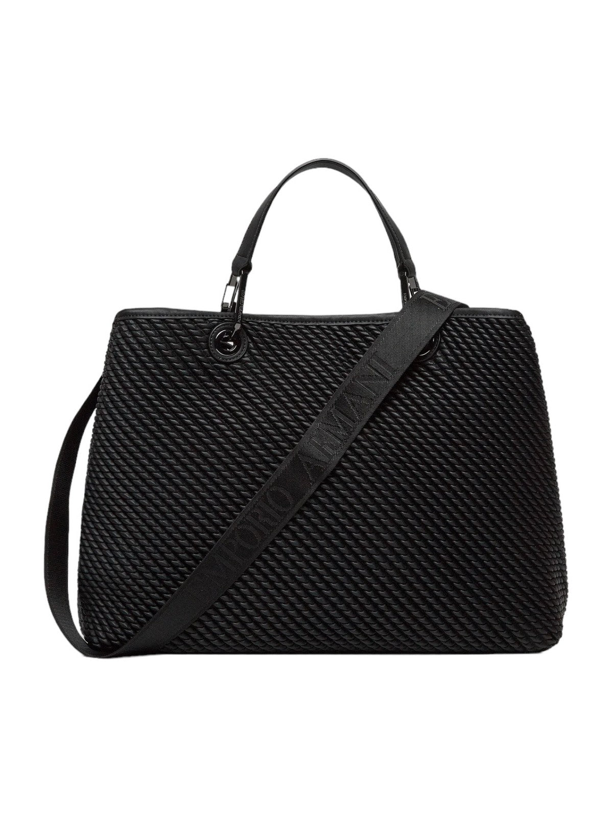 EMPORIO ARMANI Borsa Donna Y3D165 YVZ9I 80001 Nero gioboutiqueweb