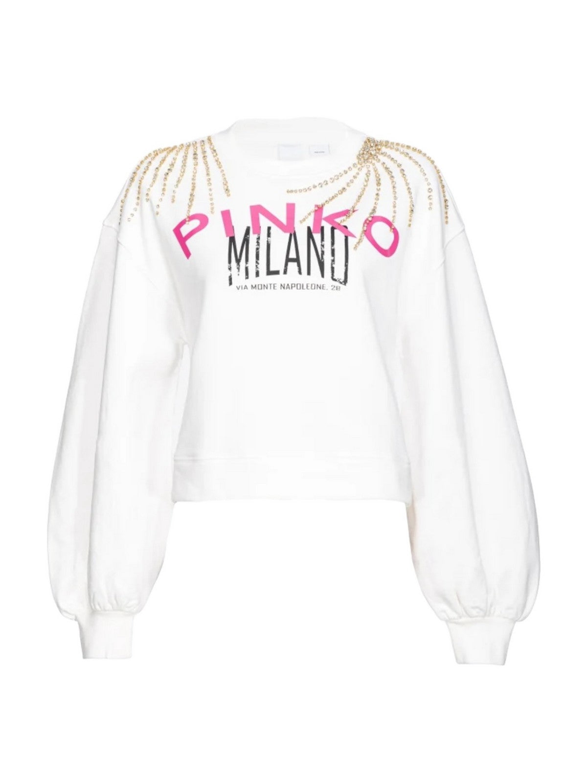 Pinko Woman Sweatshirt Ceresole 102827-A1Lu Z15 White