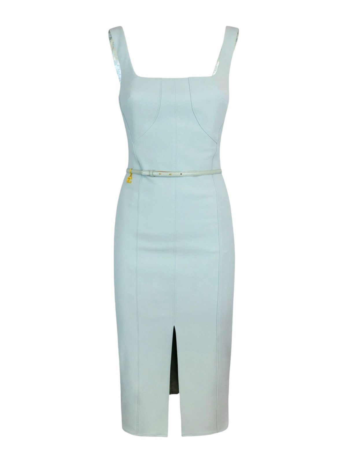 ELISABETTA FRANCHI Vestido verde AB53841E2 BV9