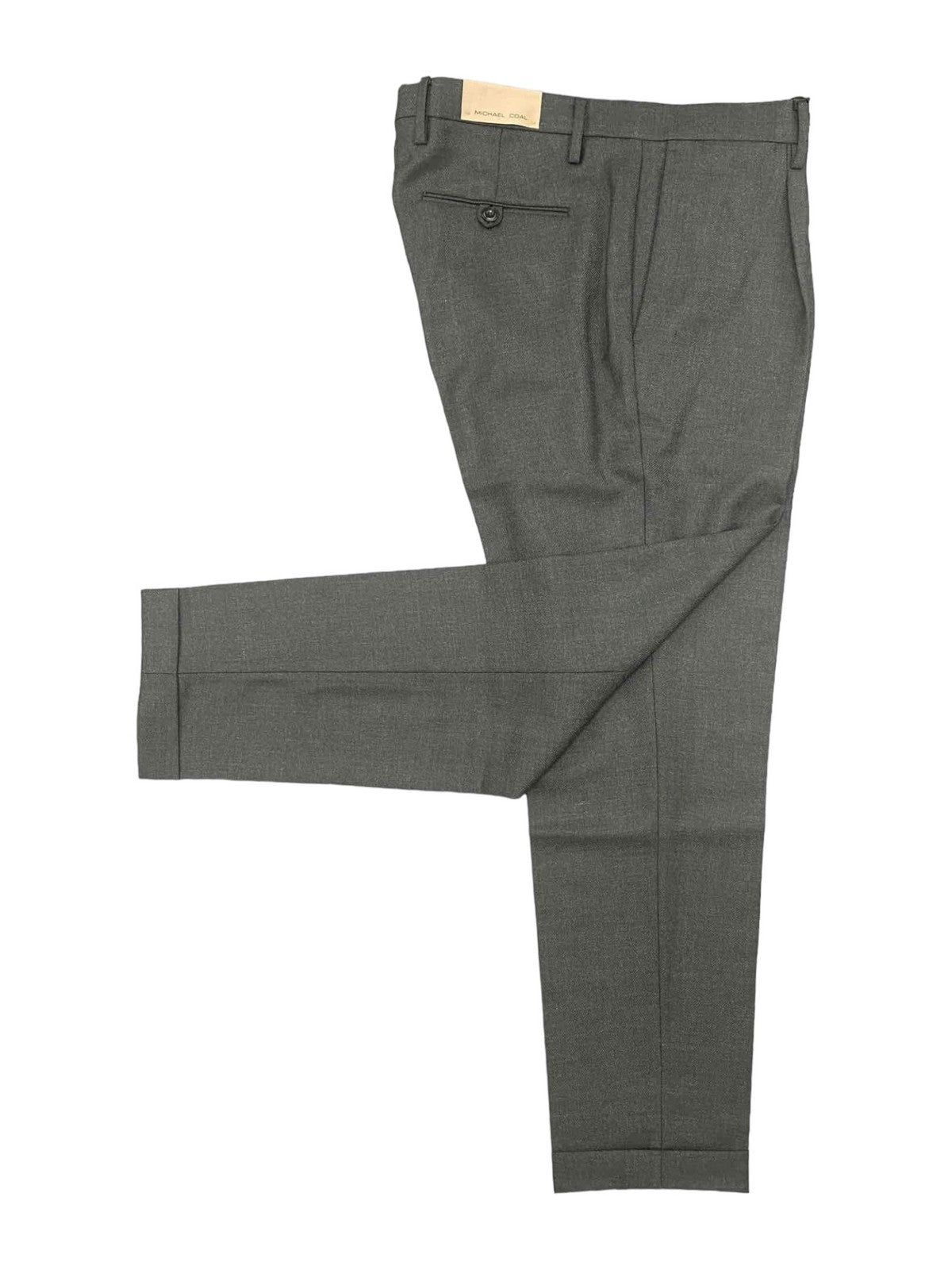 MICHAEL COAL Pantalone Uomo MCFRK3101F23C 007 Verde gioboutiqueweb