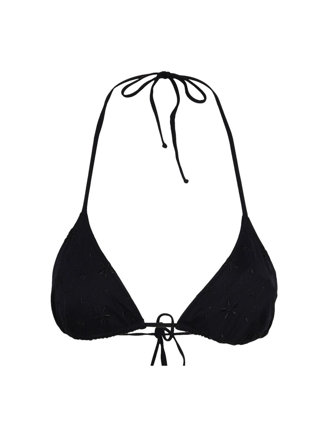 MC2 SAINT BARTH Costume da bagno Donna Triangolo LEAH SGE4 Nero gioboutiqueweb