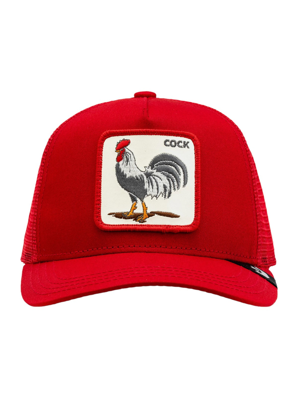Goorin Bros Man Hat Rooster Truckin 101-0996-Red Red
