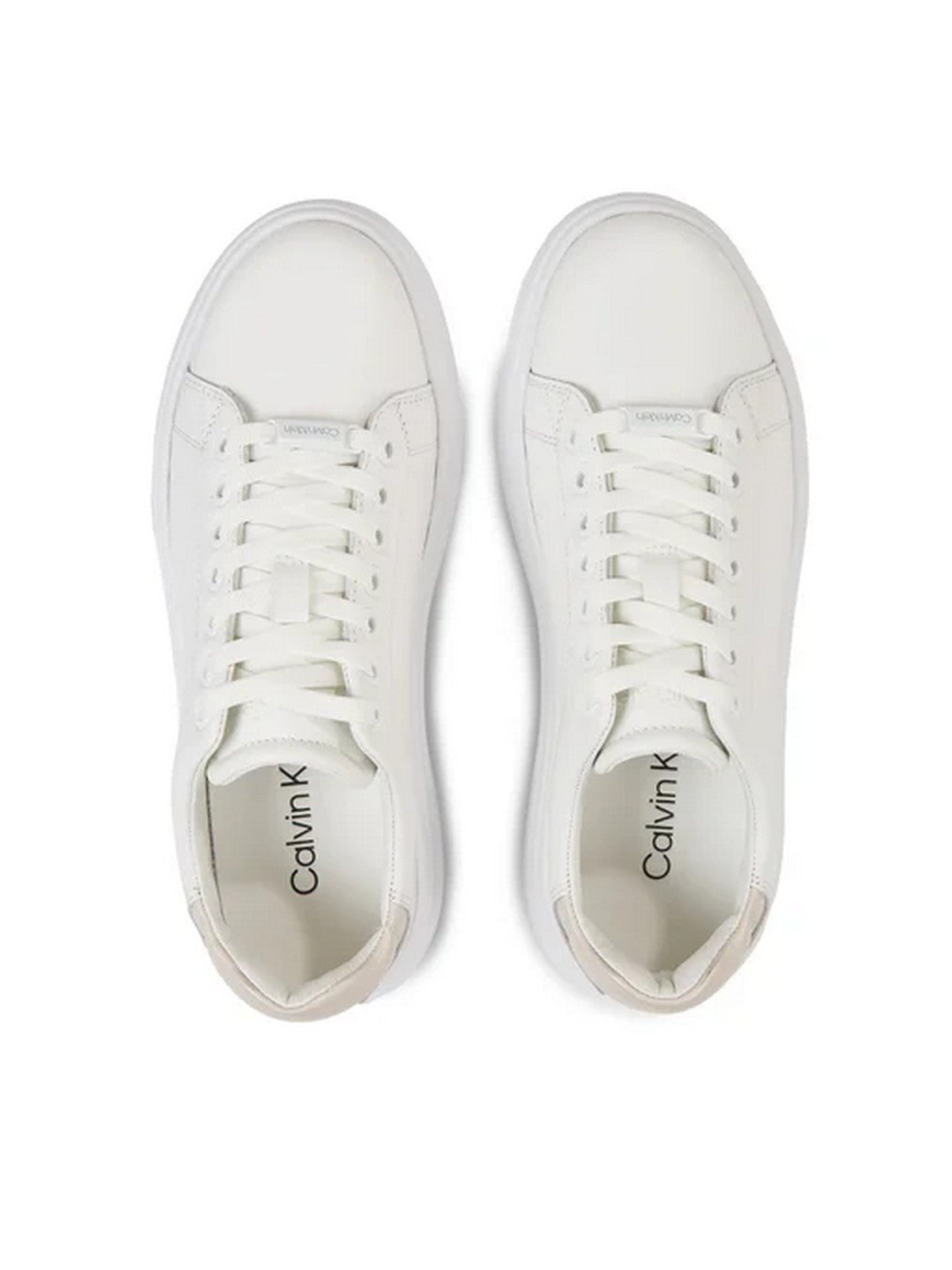 CALVIN KLEIN Sneaker Donna HW0HW01668 0K7 Bianco gioboutiqueweb