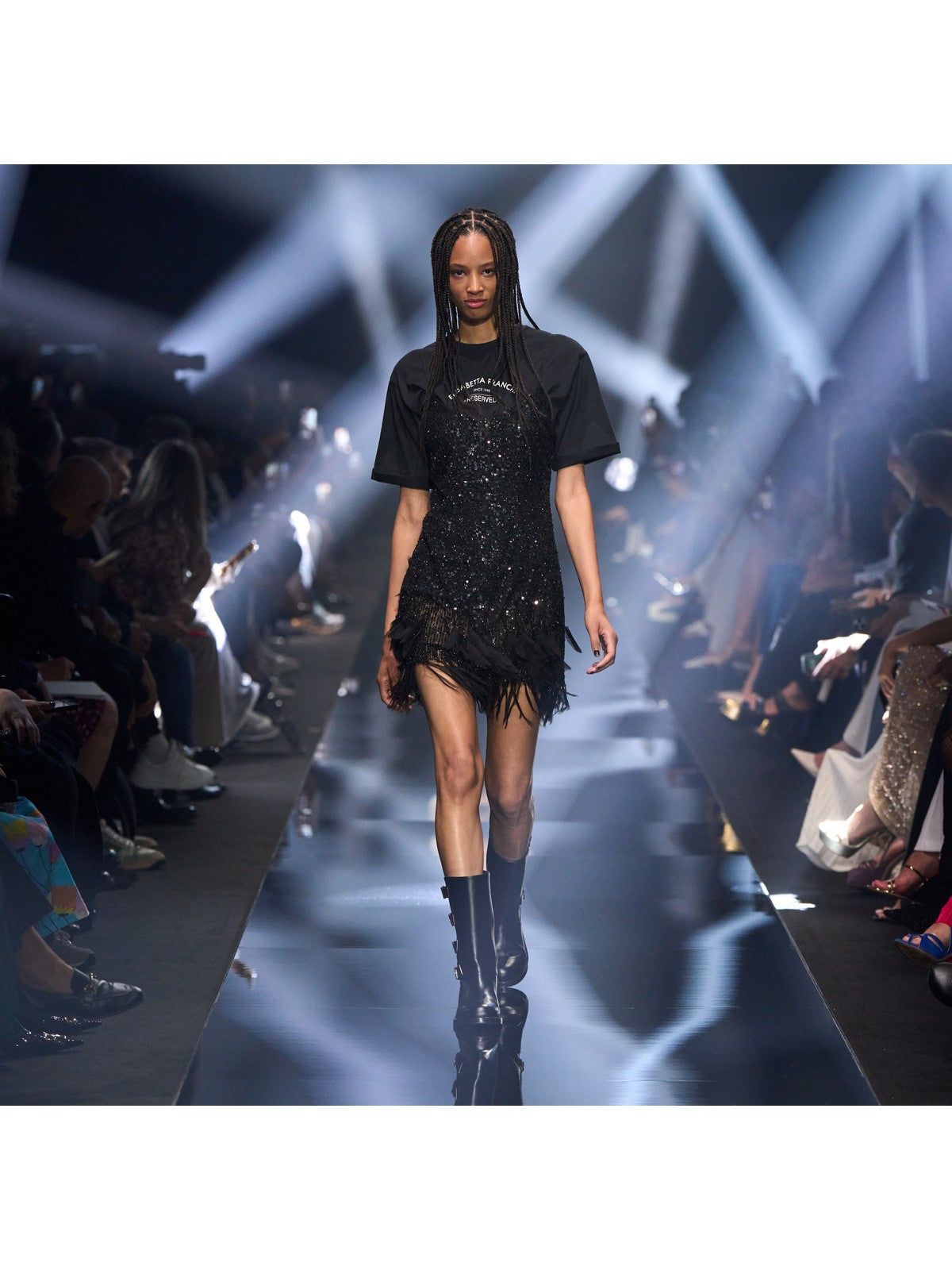 ELISABETTA FRANCHI Abito Donna AB62442E2 110 Nero