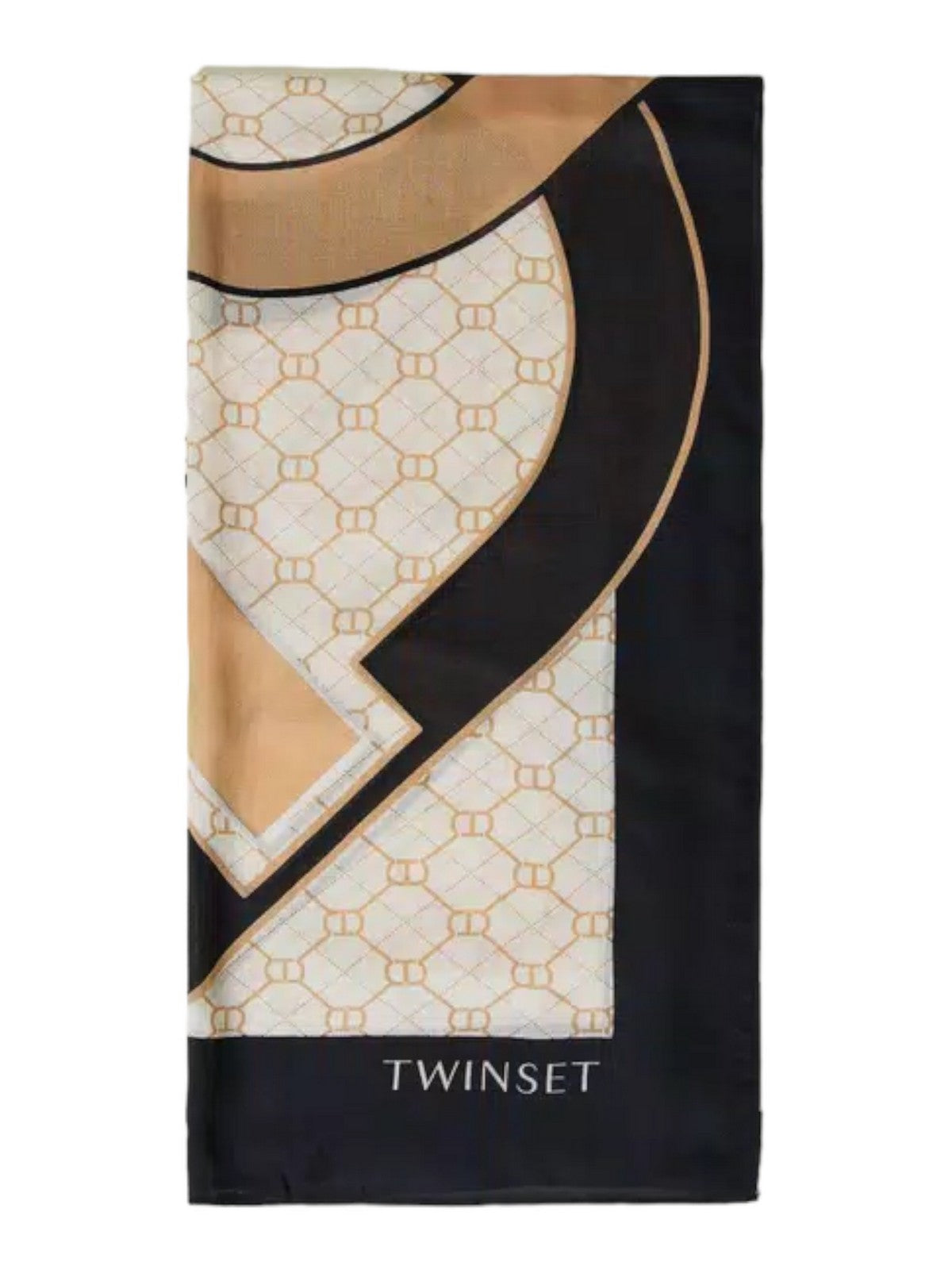 TWINSET Foulard Donna 232TA4160 10909 Nero gioboutiqueweb