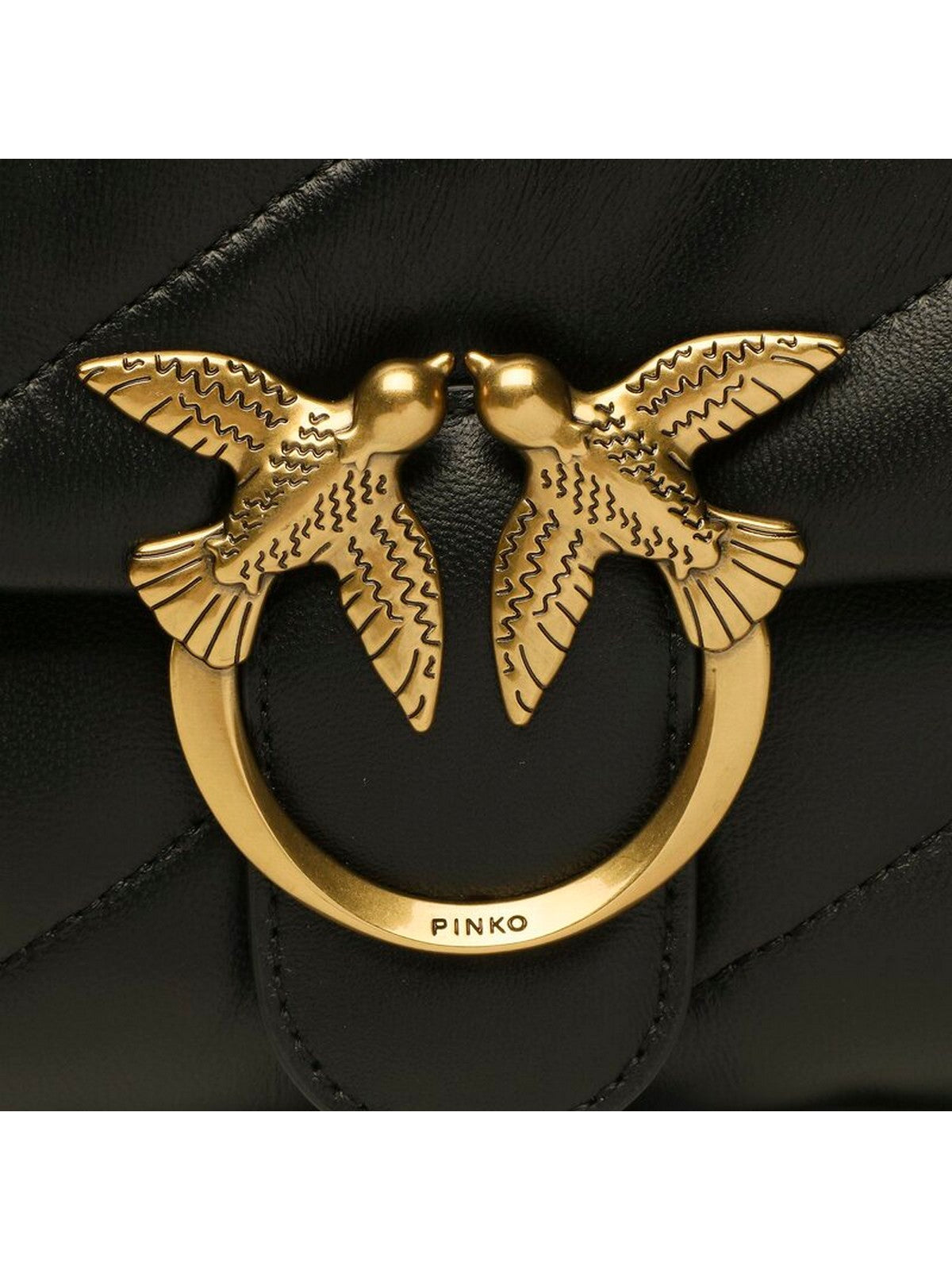 PINKO Borsa Donna Love mini puff 100039-A0F2 Z99Q BLACK gioboutiqueweb