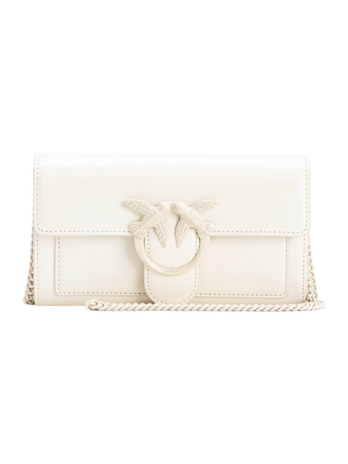 PINKO Portafoglio Donna Love one wallet 100062-A124 Z14B Bianco gioboutiqueweb