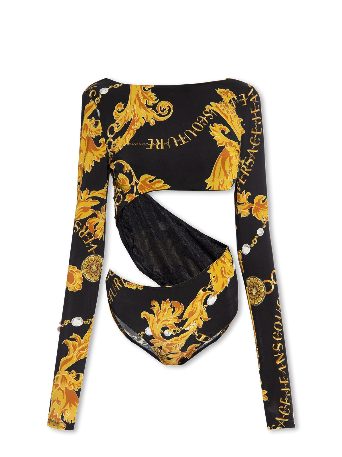 VERSACE JEANS COUTURE Body Donna 75HAM209 JS204 G89 Nero