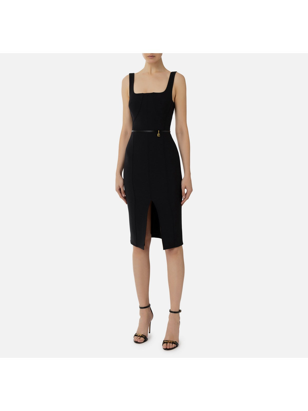ELISABETTA FRANCHI Woman dress ab53841e2 110 black