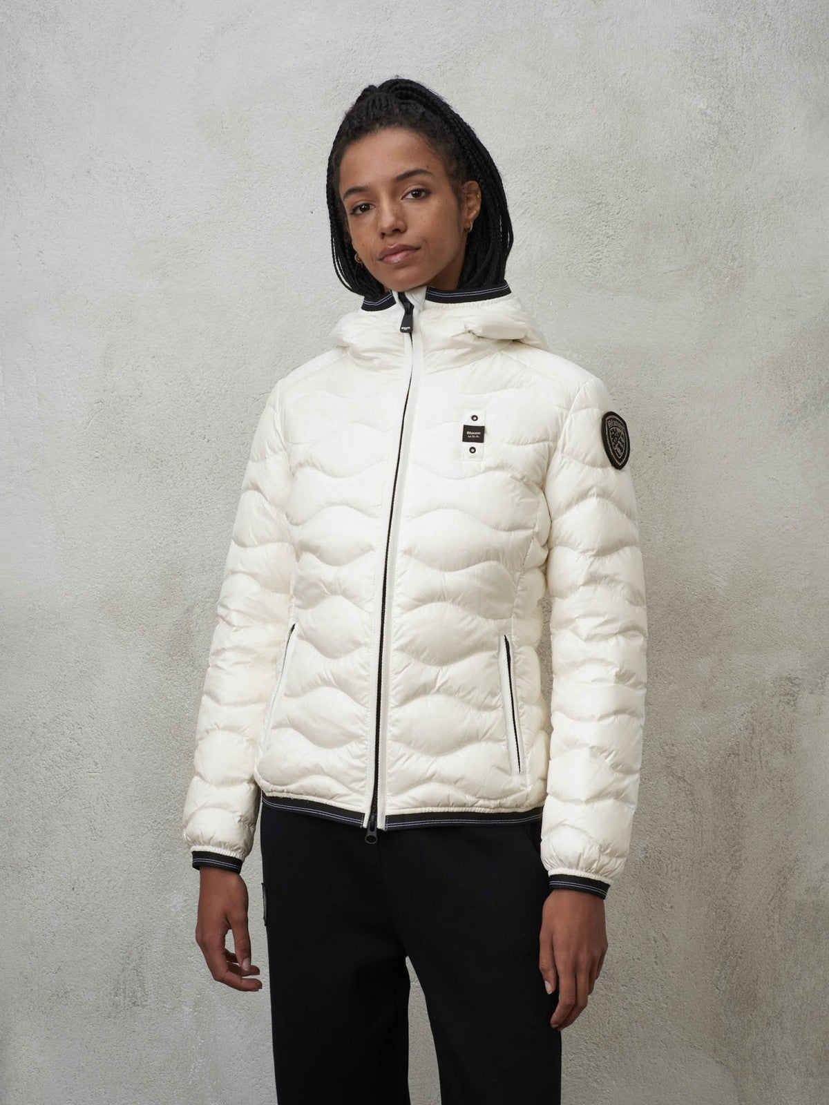 Blauer Women's Down Jacket 23WBLDC03095 006047 102 White