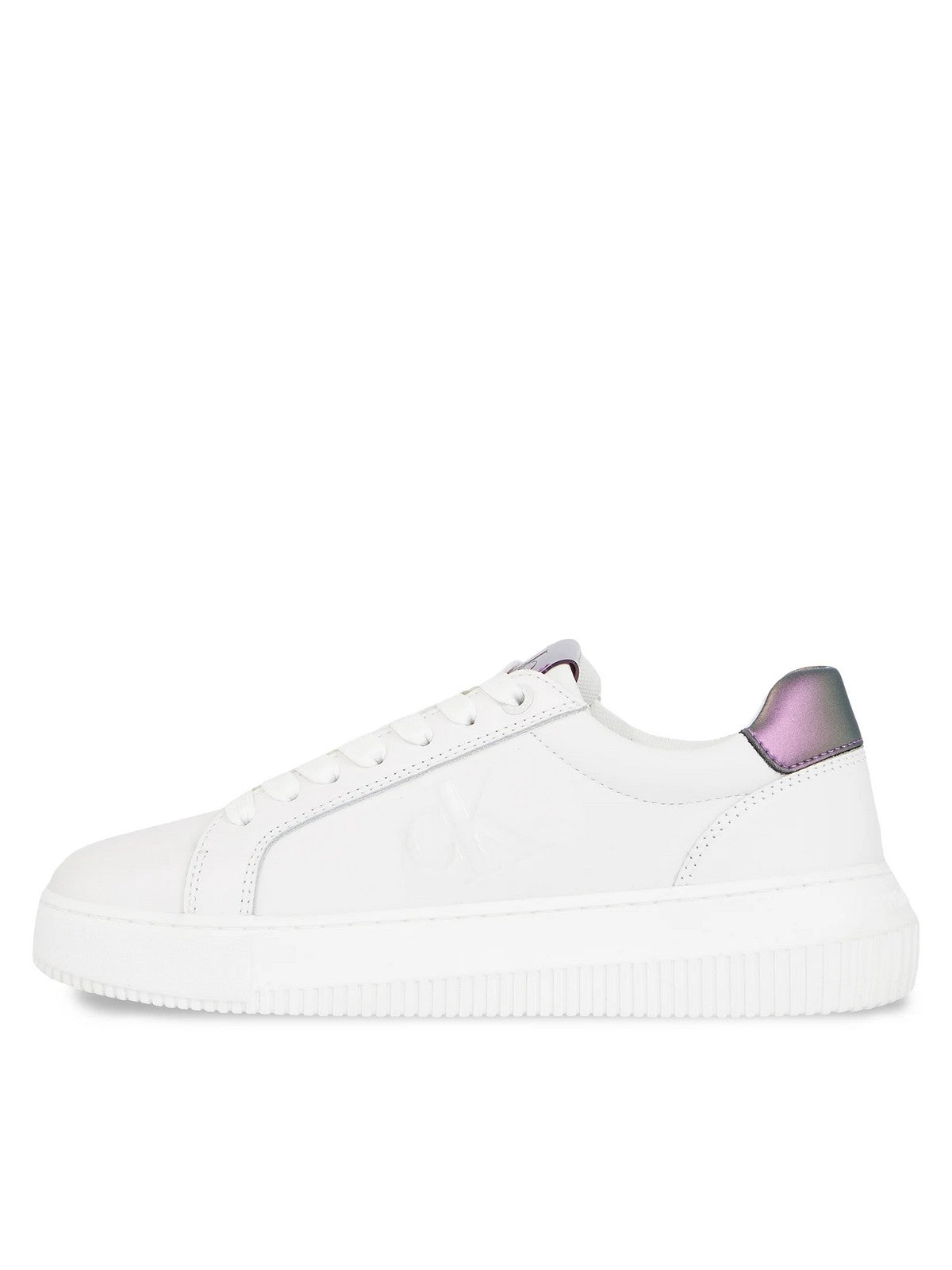 CALVIN KLEIN Sneaker Donna YW0YW01202 01W Bianco gioboutiqueweb