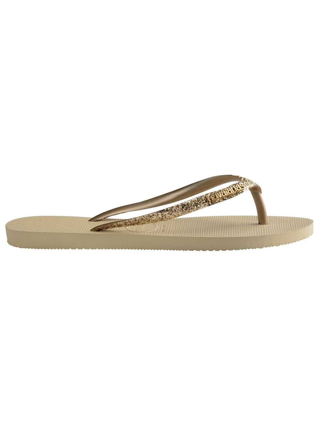 HAVAIANAS Infradito Donna Hav. Slim Glitter II 4146975.0154 Beige gioboutiqueweb