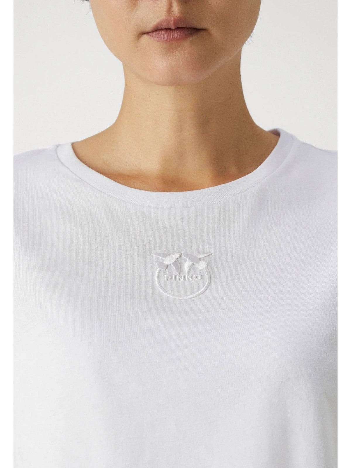 Pinko T-Shirt und Polo Frau Bussolotto 100355-A1NW Z04 Weiß