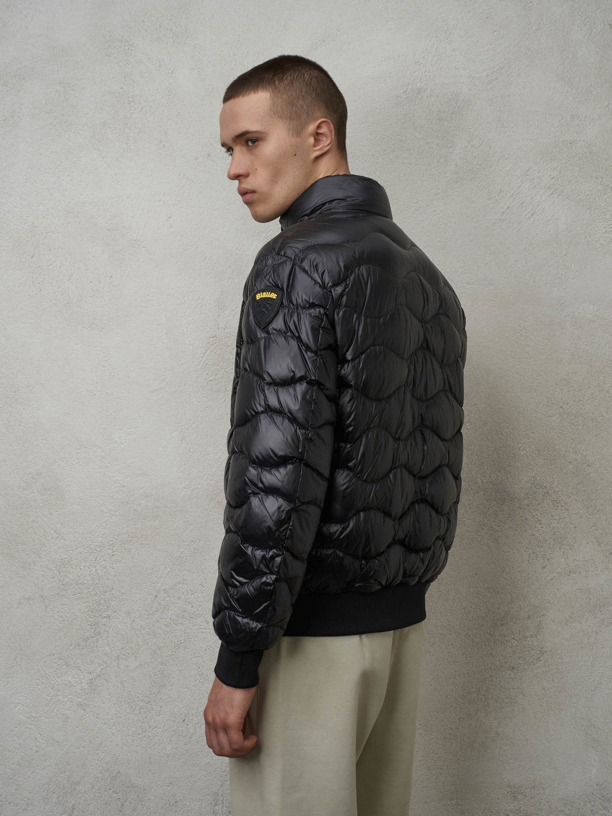 Blauer Men's Down Jacket 23wBluc03004 006355 999 Black