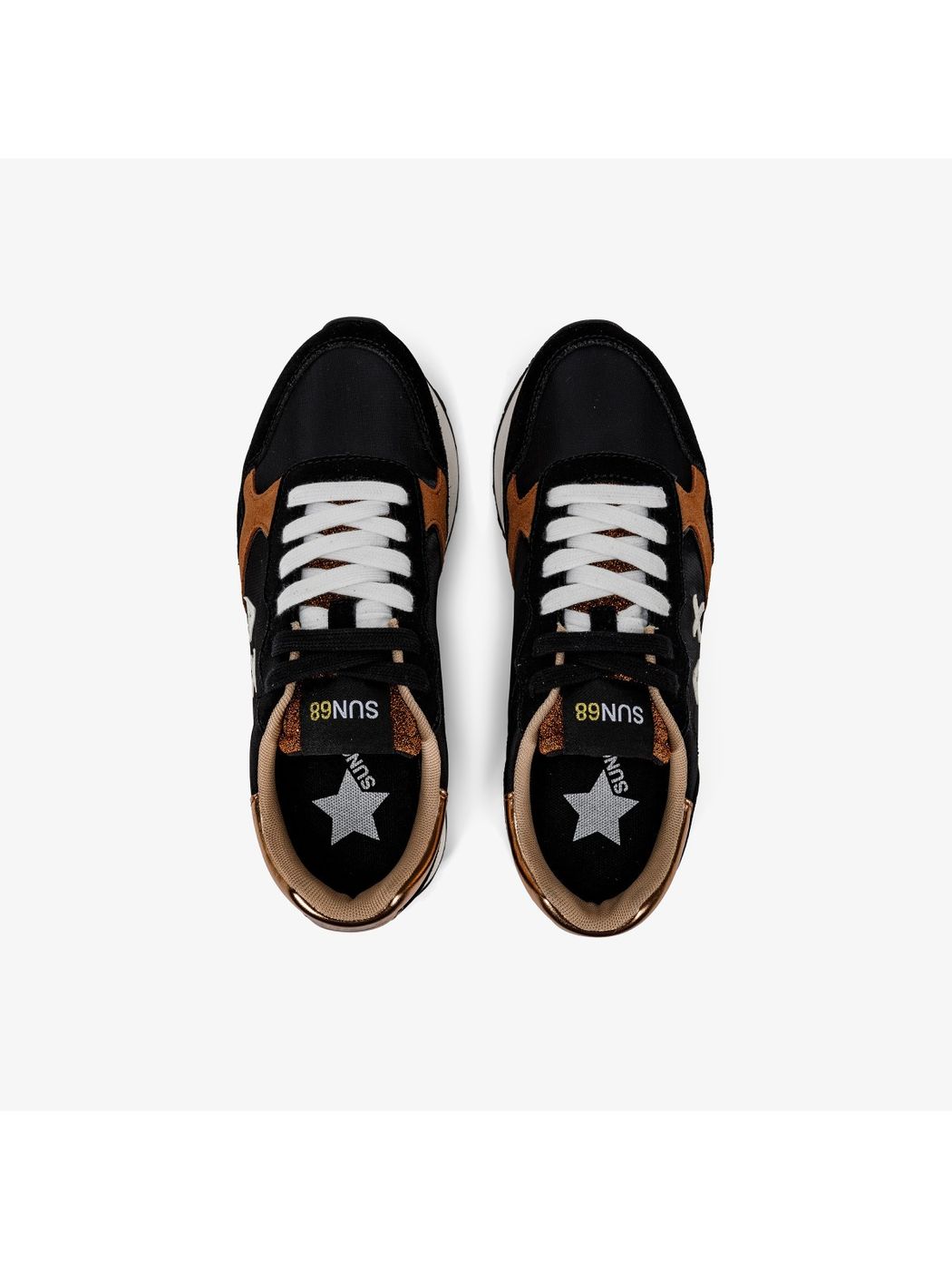 Sun68 Sneaker Frau Kelly Nylon Solid Z42214 11 Schwarz